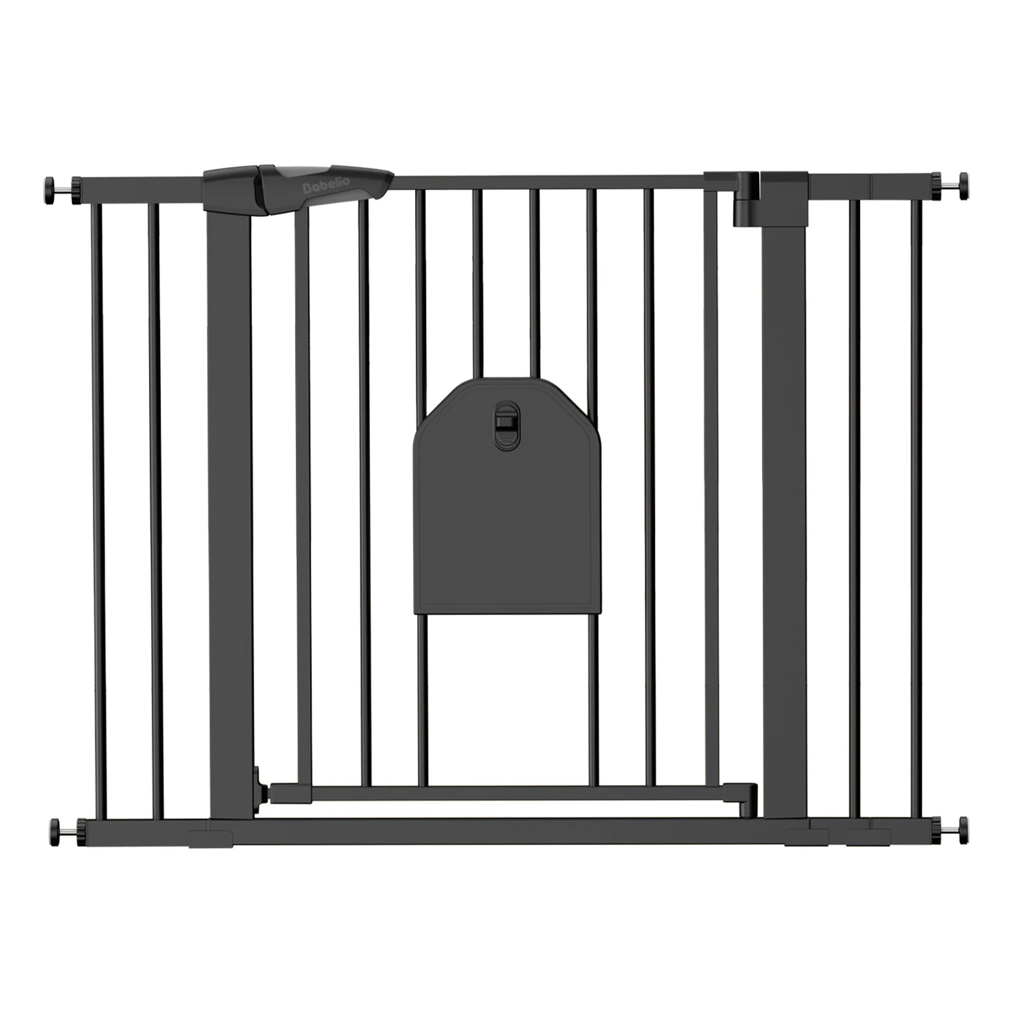 Catprivilege A7 | Adjustable Safety Gate With Lockable Pet Door