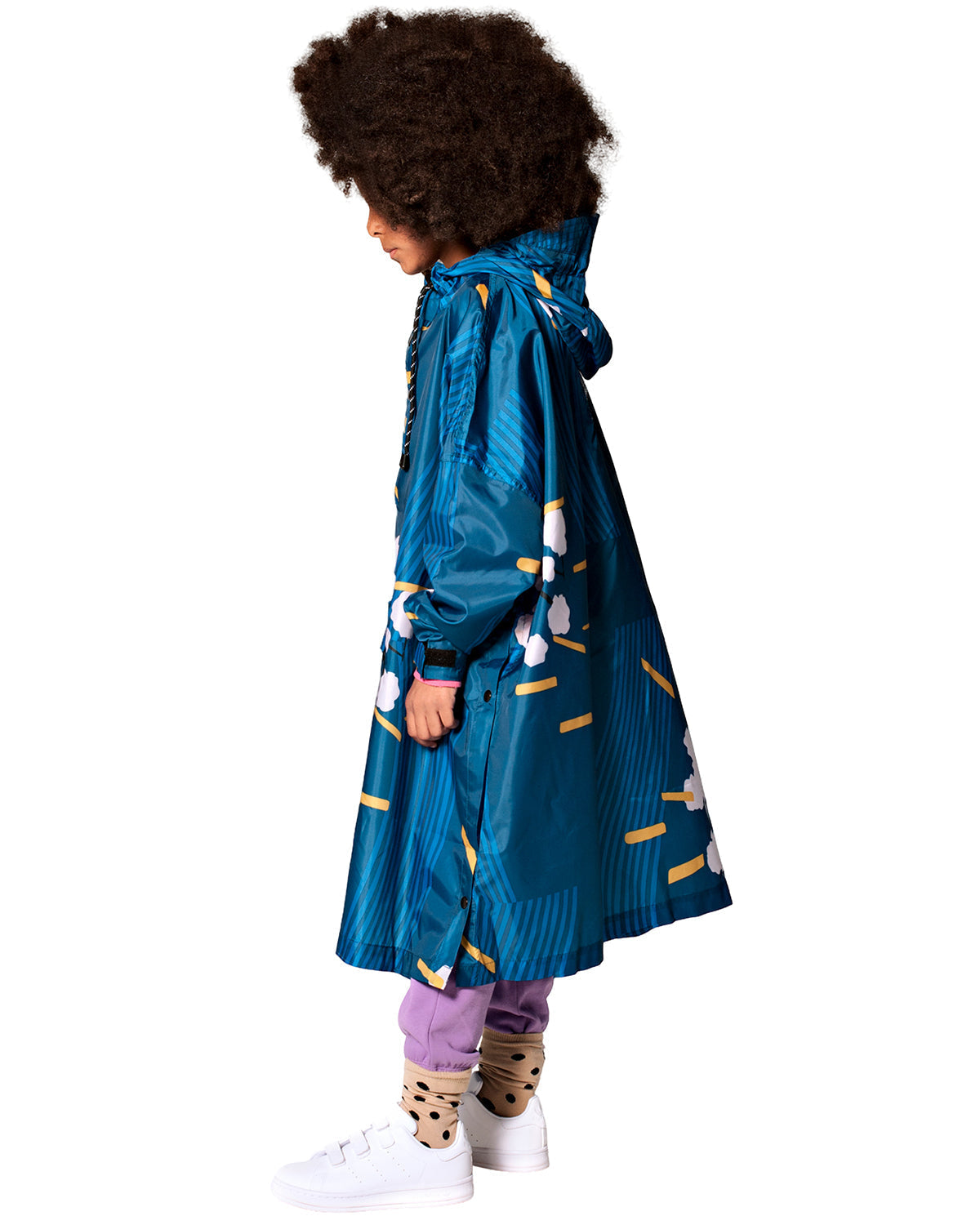 Kids Rain Poncho Japanese Blossom