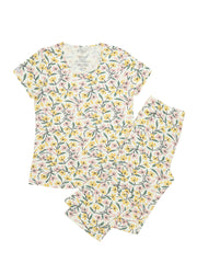 Consider The Lilies Women's Pj Set Cotton