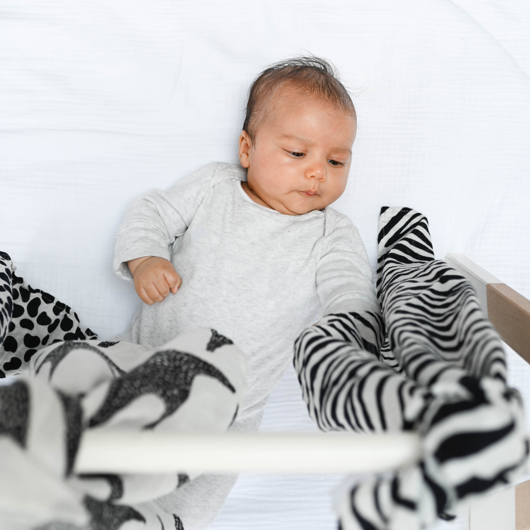 3-pack Animal Print Muslin Squares - For Newborn To 4 Month Old Babies