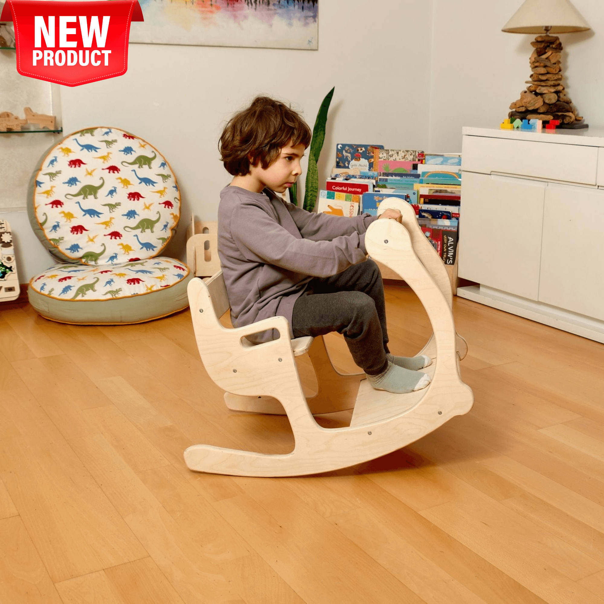 Toddler Rocking Chair And Table Set: Eco-friendly By