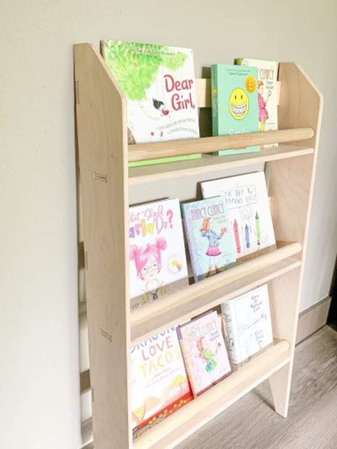 Cora- Leaning Bookshelf