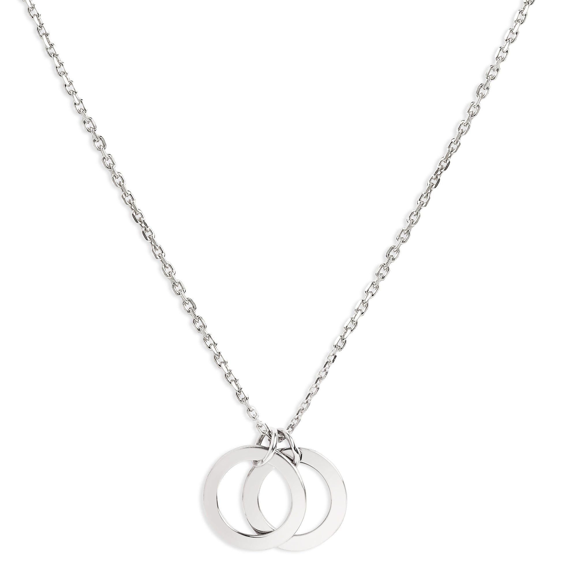 Mysha Personalized Dual Ring Of Love Pendant