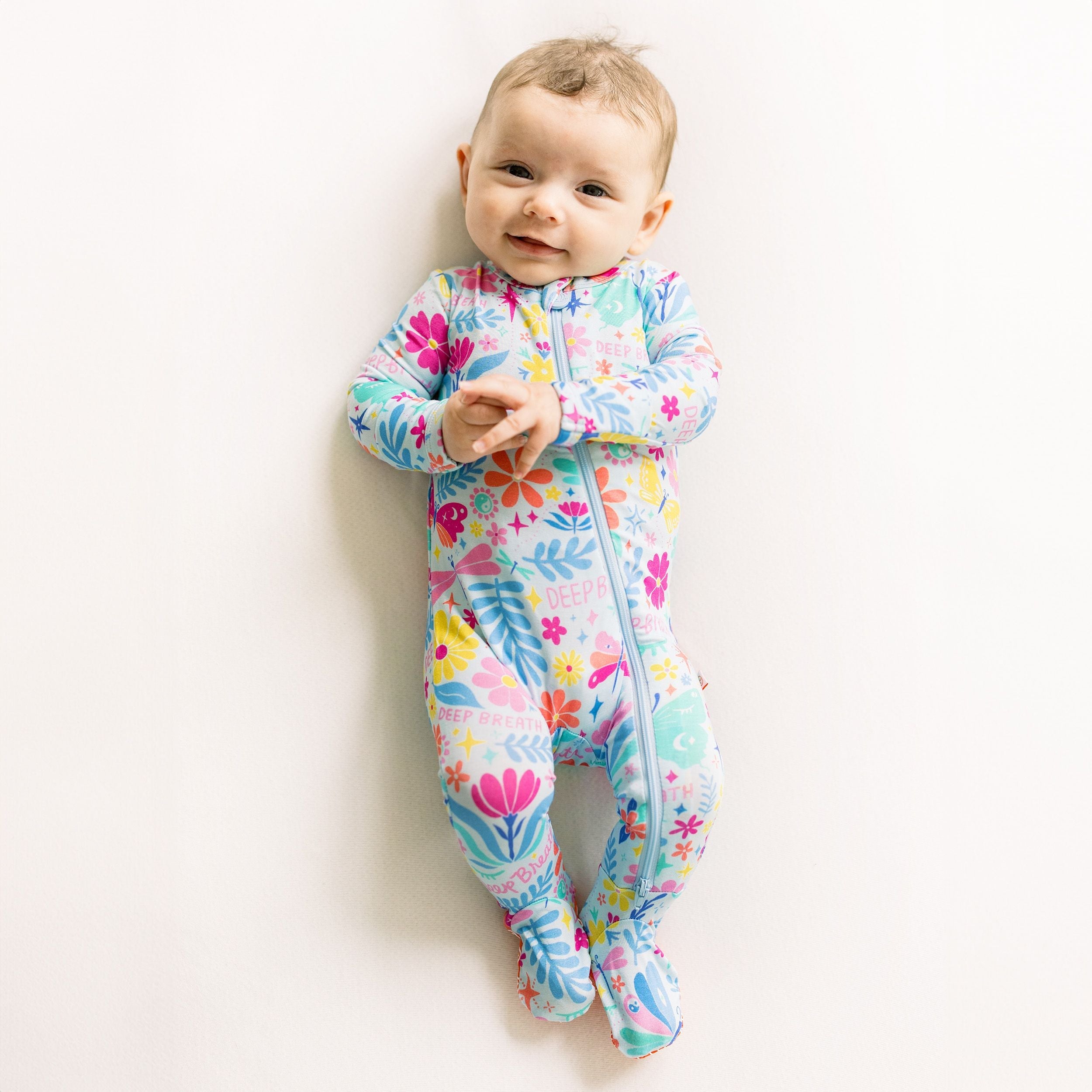 The Second-skin Footie | Om Baby | "deep Breath"