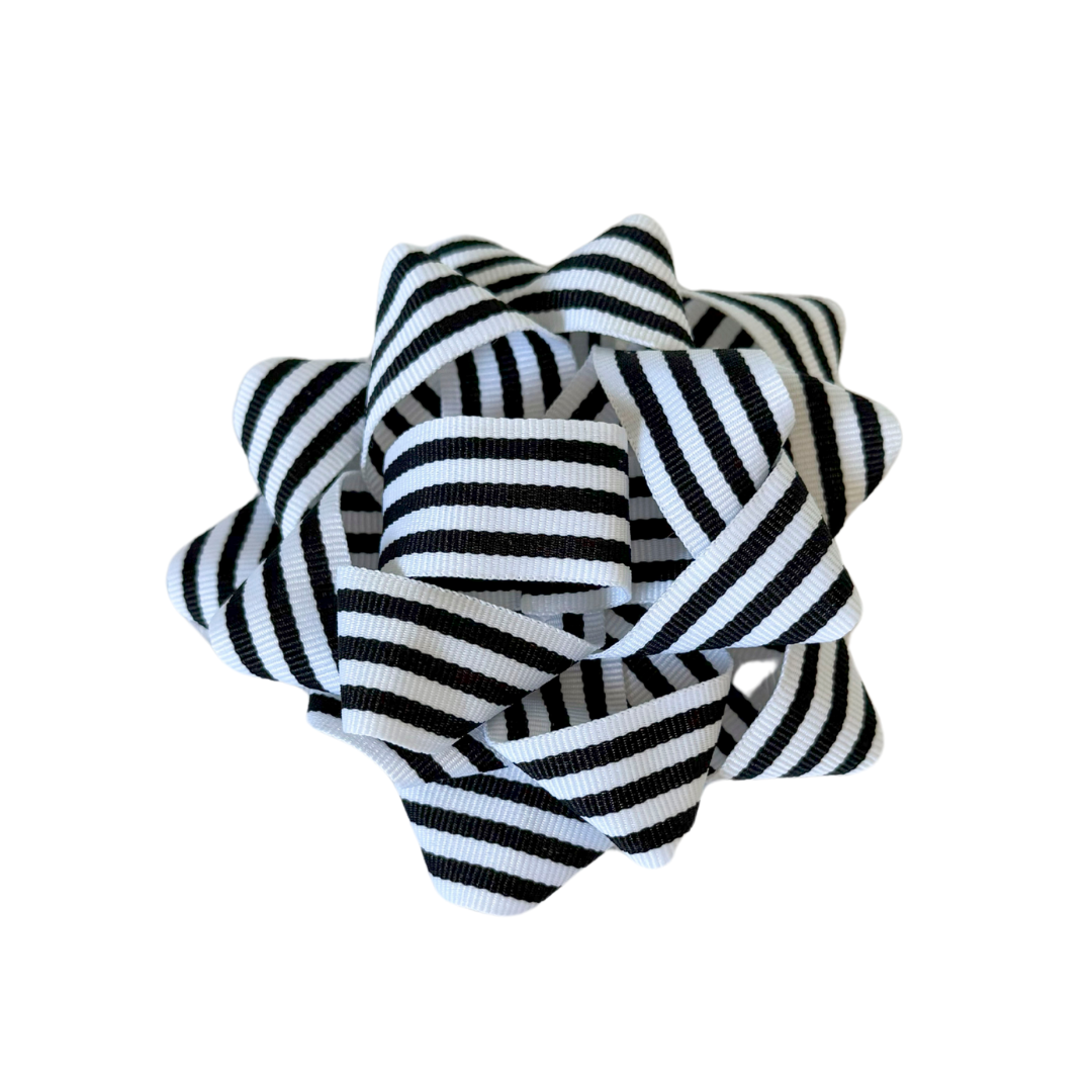 Everbow: Black (reusable Gift Wrap Bags – Sustainable, Foldable, Eco-friendly)