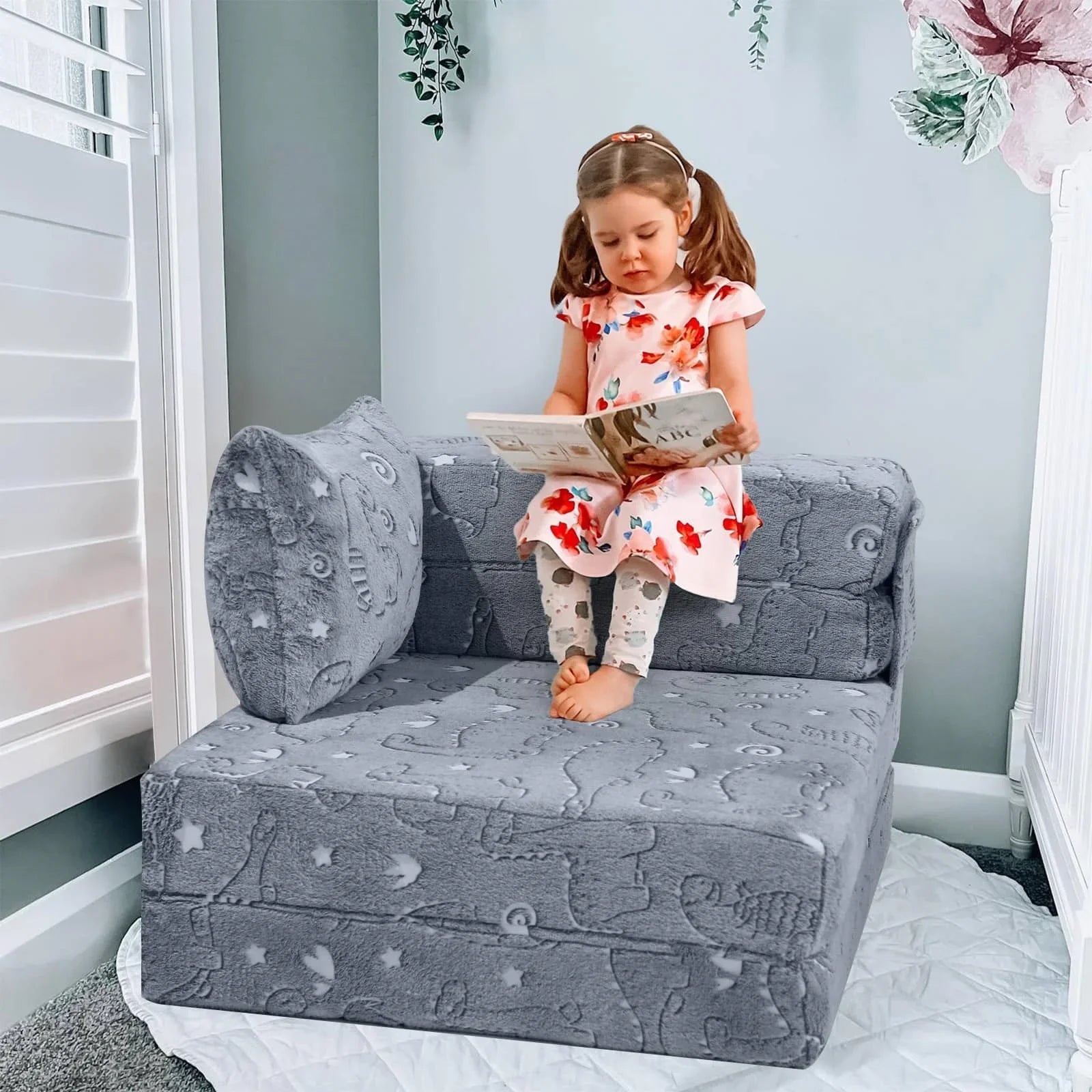 Convertible Kids Foldable Floor Mattress