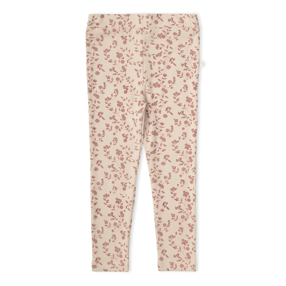 Organic Legging Set Of 2 - Petal Whispers + Dusty Rose