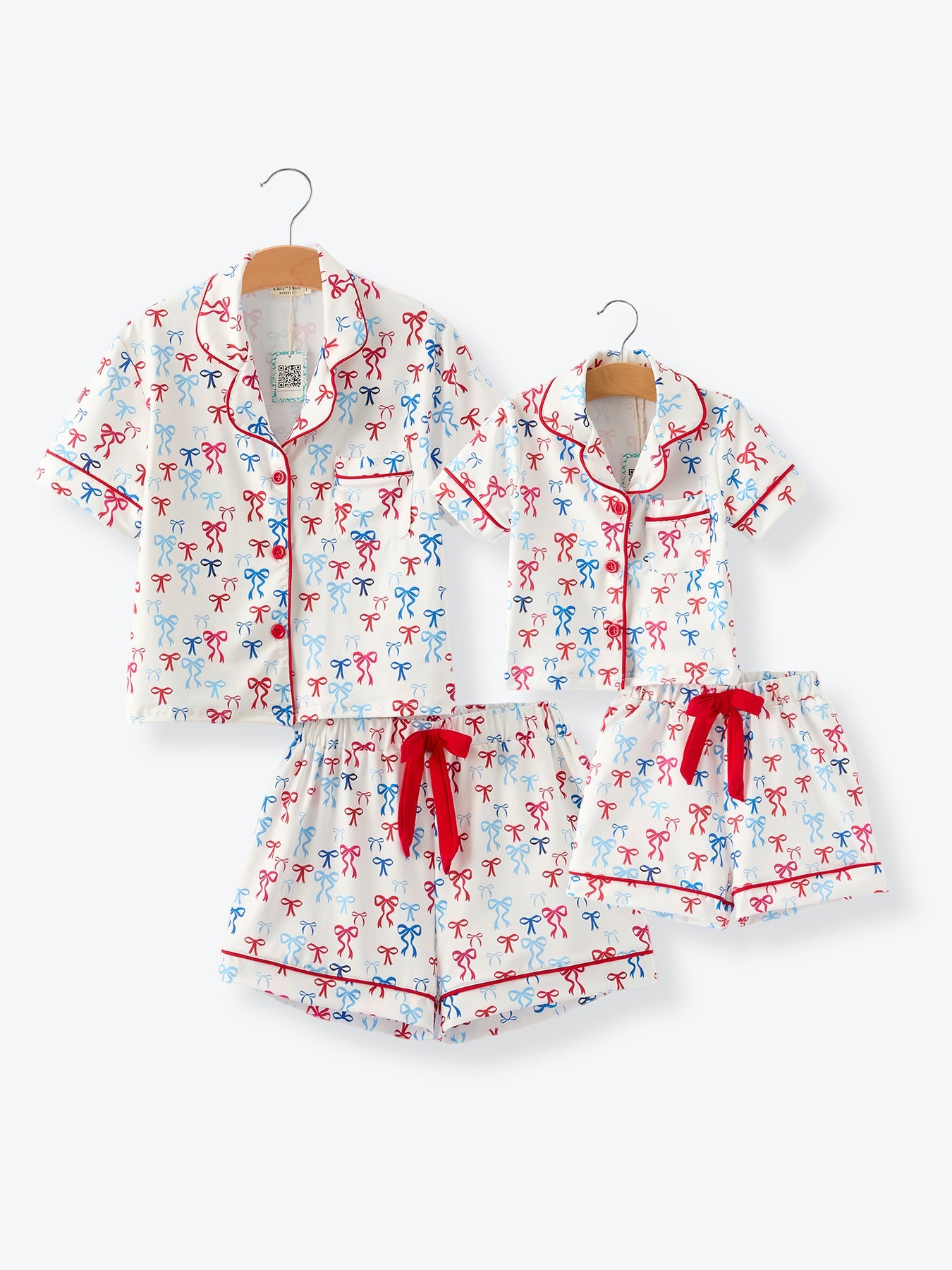 Mommy & Me 4th Of July Print Pajama Set