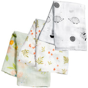 Woodland Swaddle 3-pack