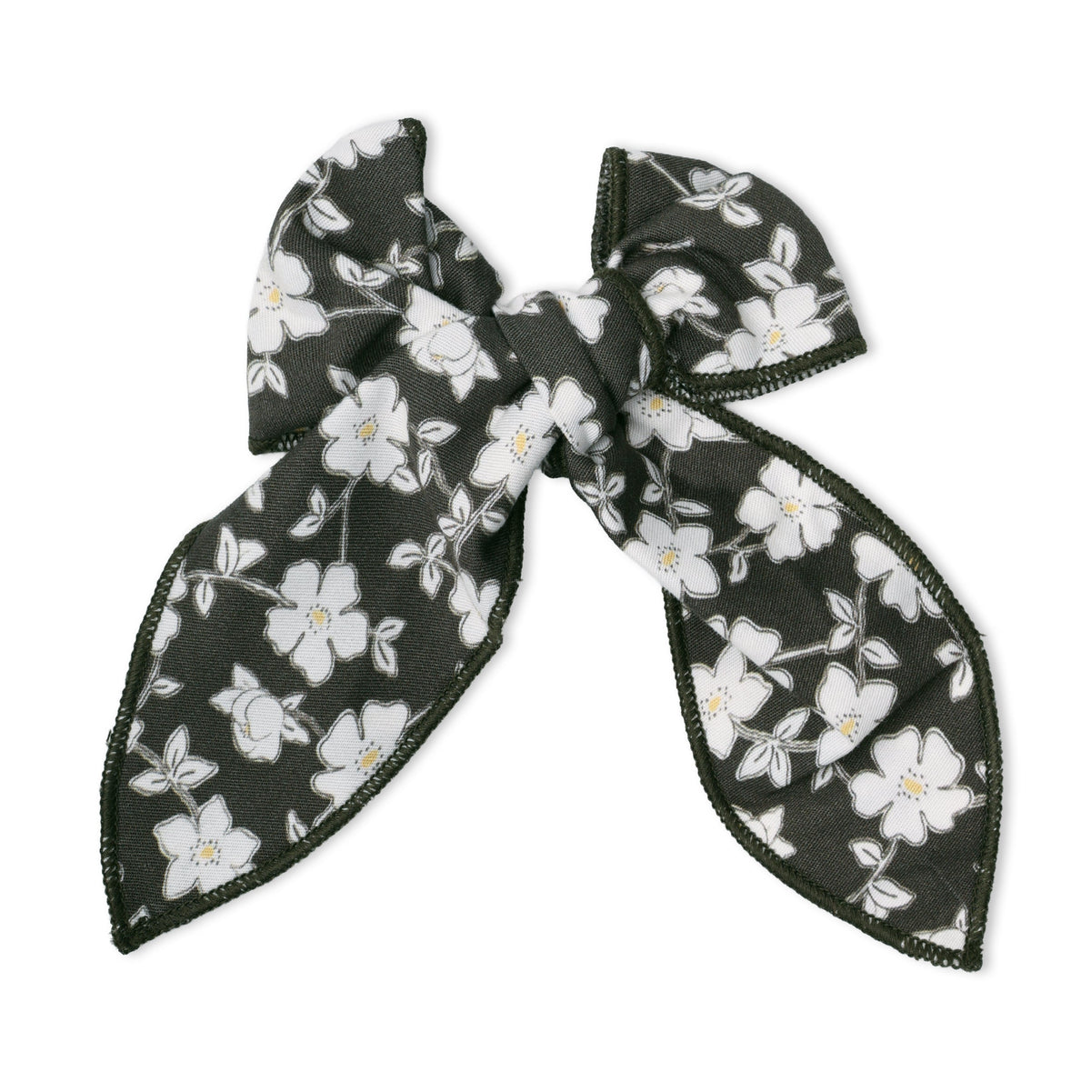 Organic Bow Clip - Twilight Meadow