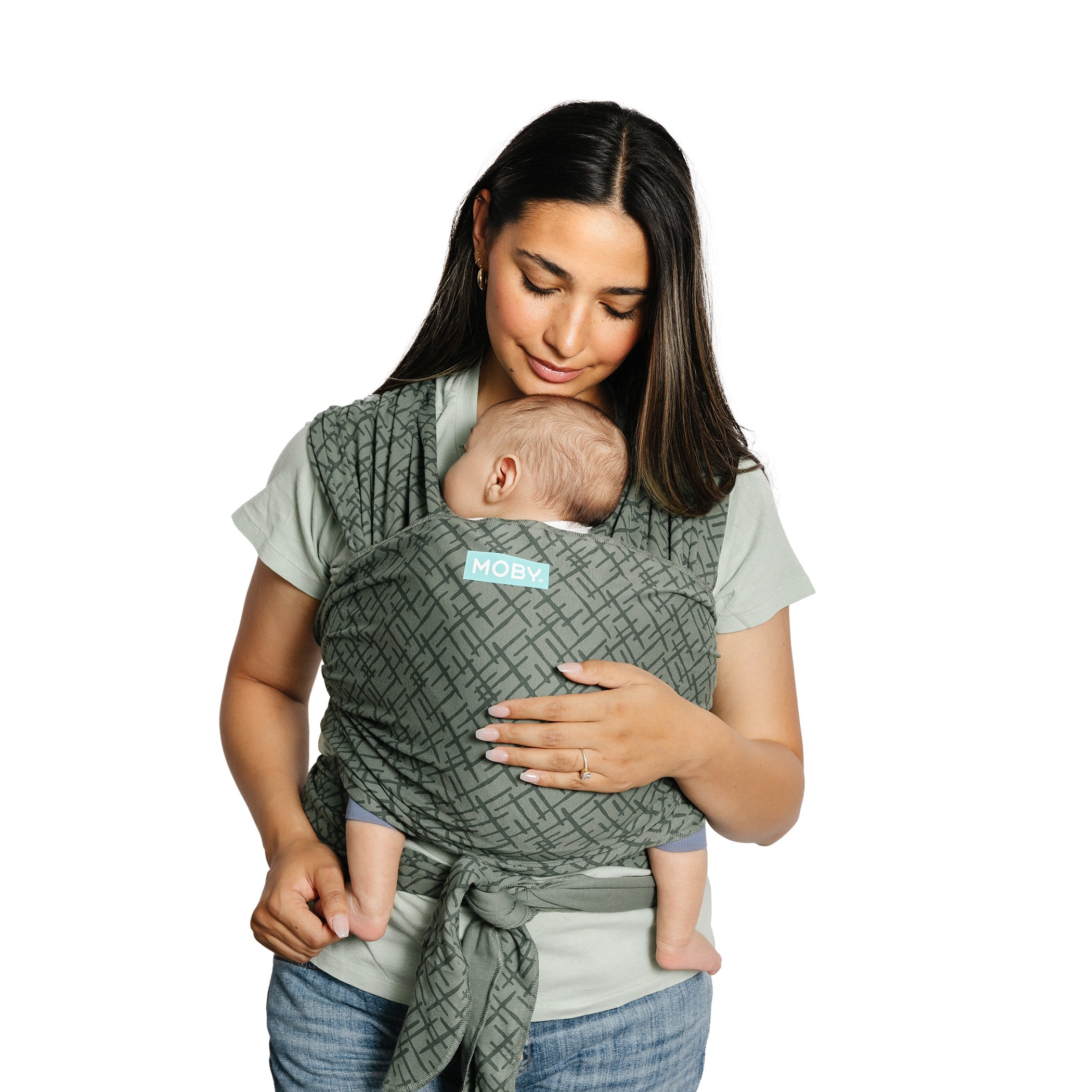 Classic Wrap Baby Carrier - Olive Etch