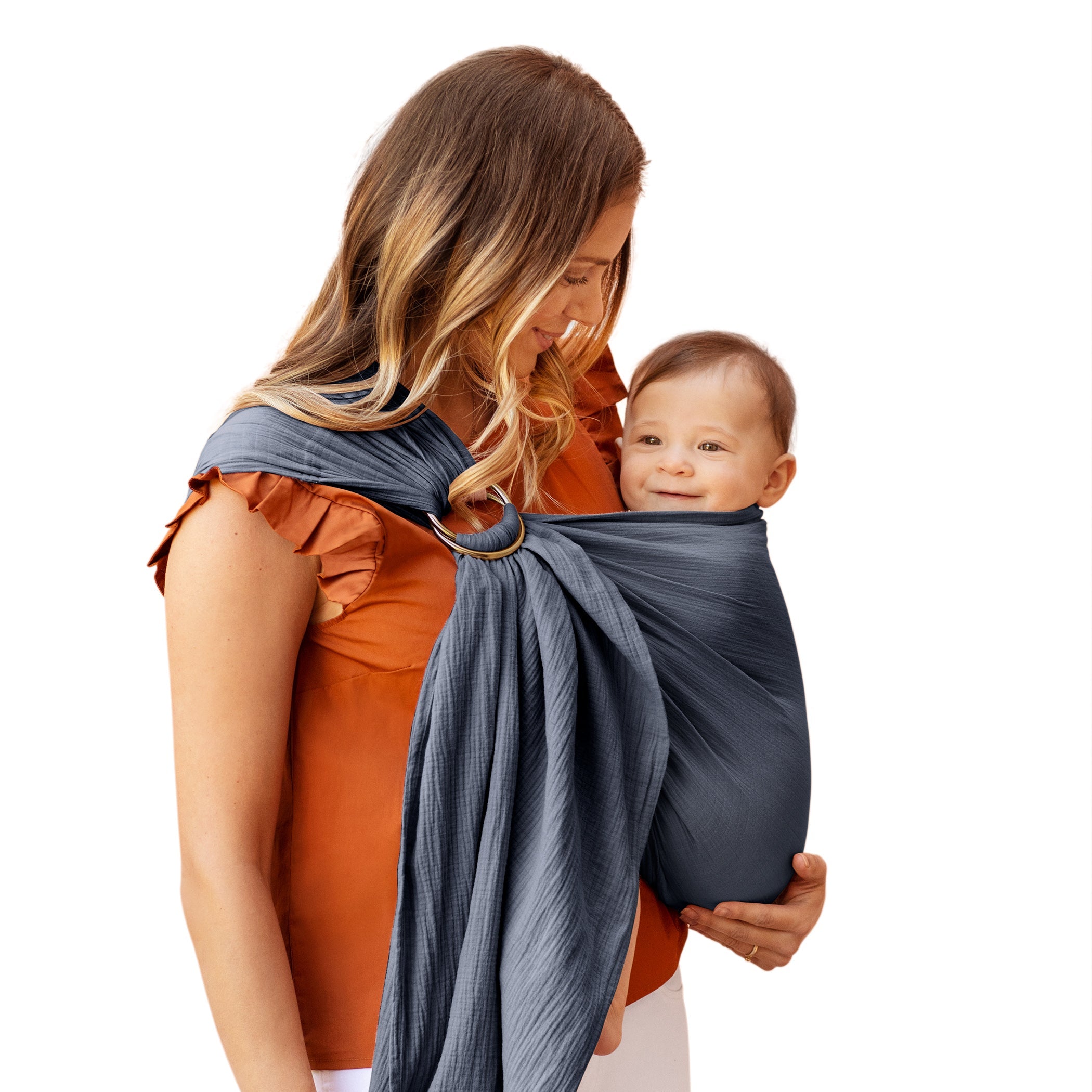 Ring Sling Double Gauze - Flint