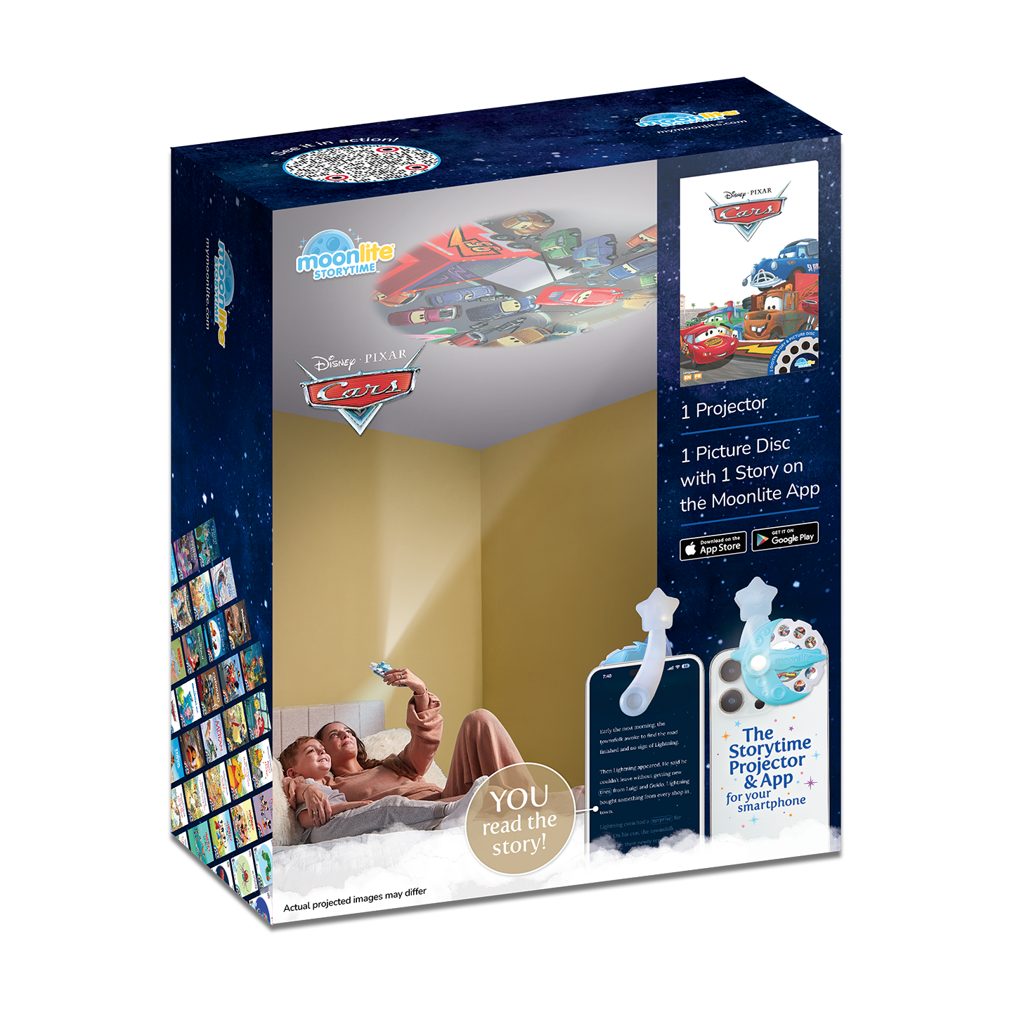 Disney Pixar Cars 1-story Projector Pack