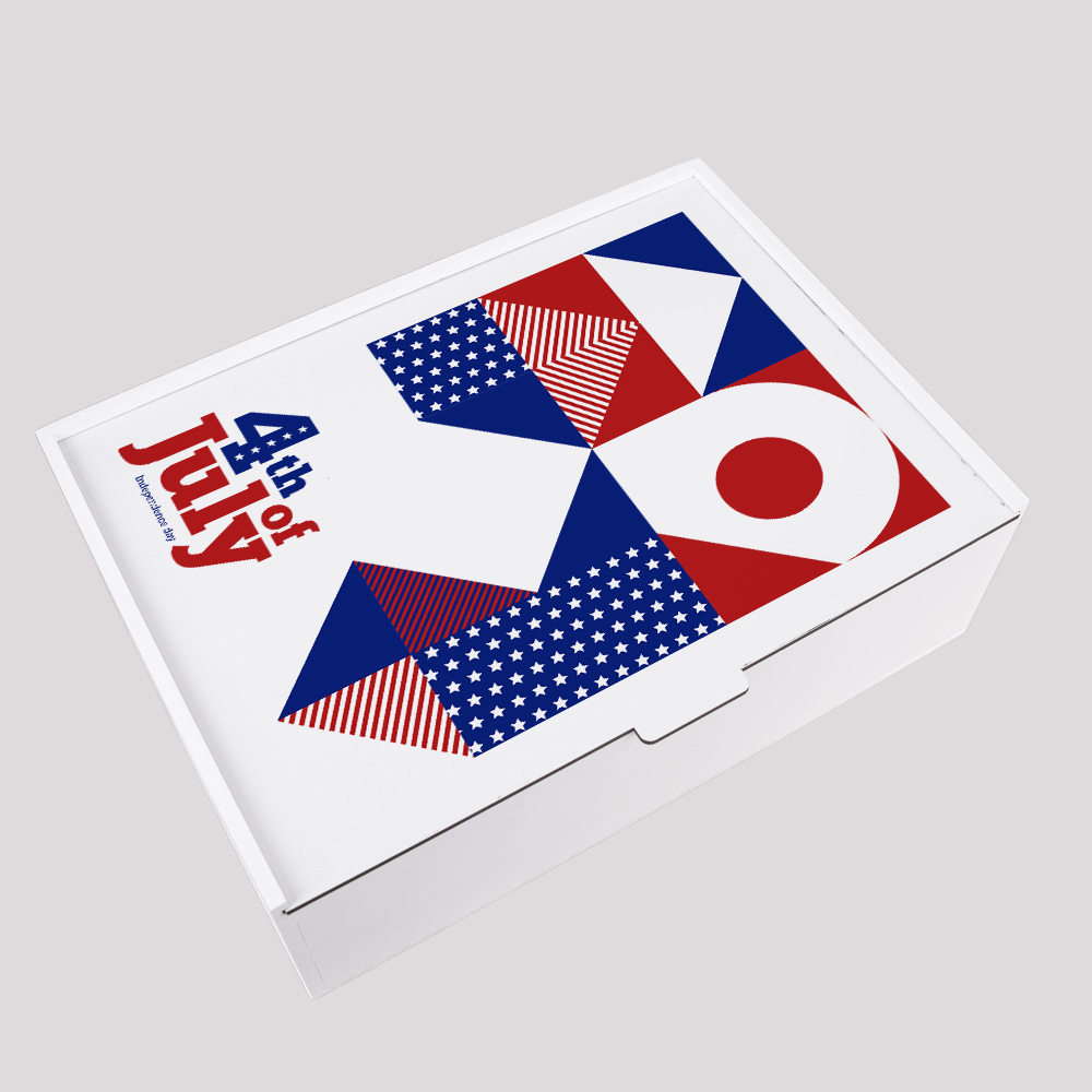 Gift Boxes For  Independence Day Rectangular
