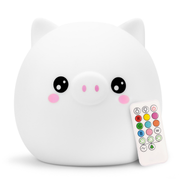 Lumipets® Percy The Pig- Children's Touch Night Light