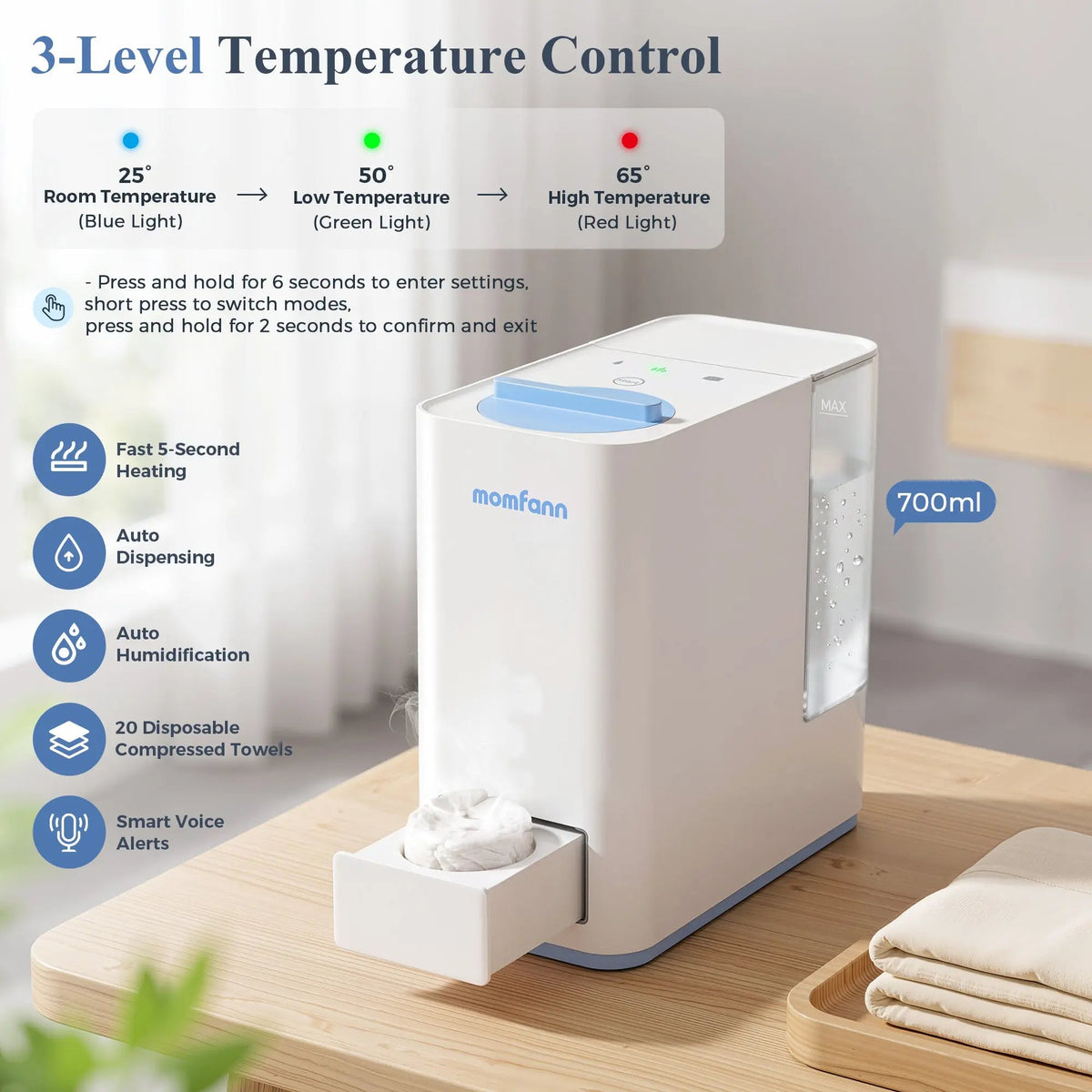 Instant Hot Towel Machine