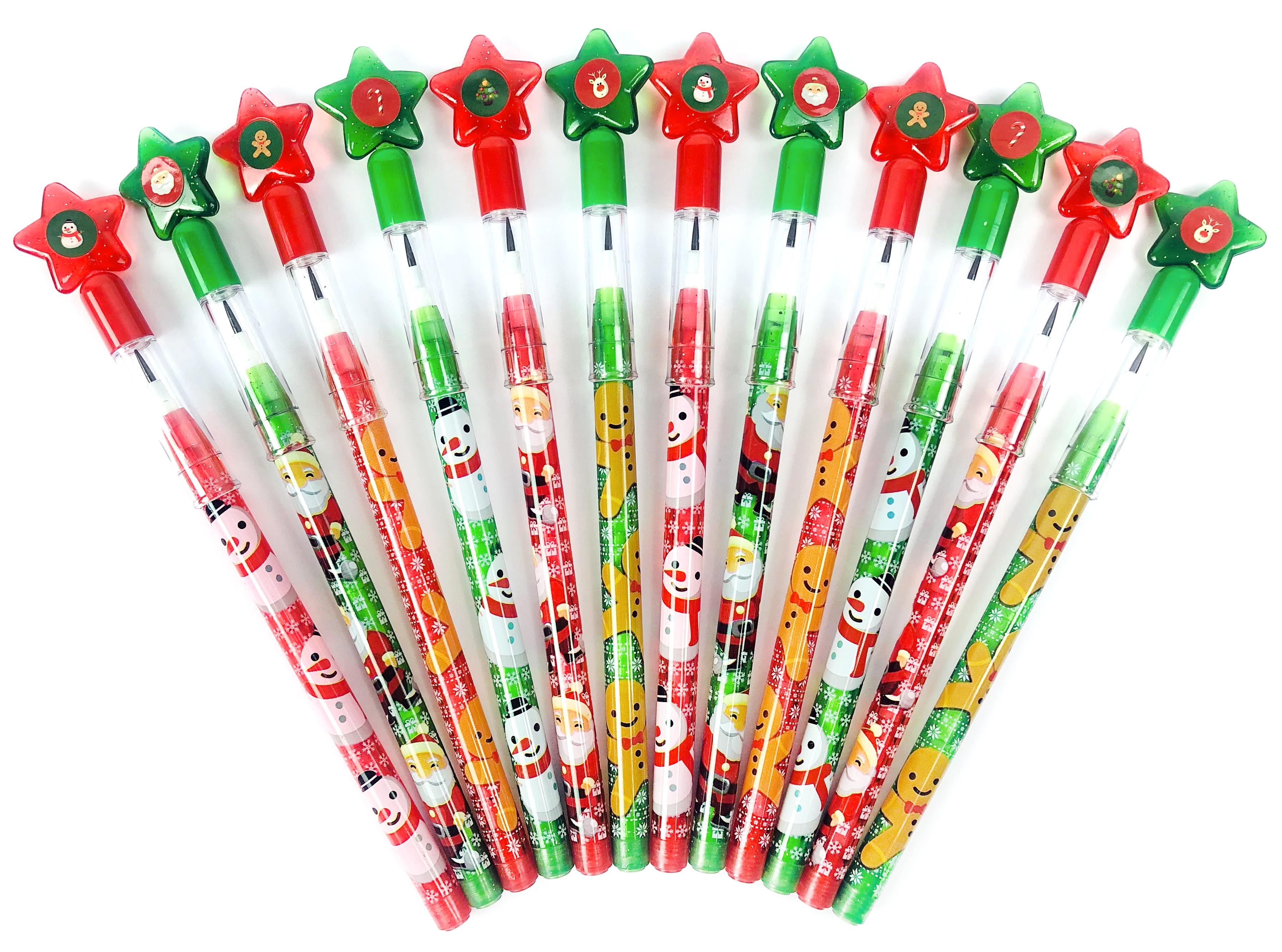 Christmas Multi Point Pencils