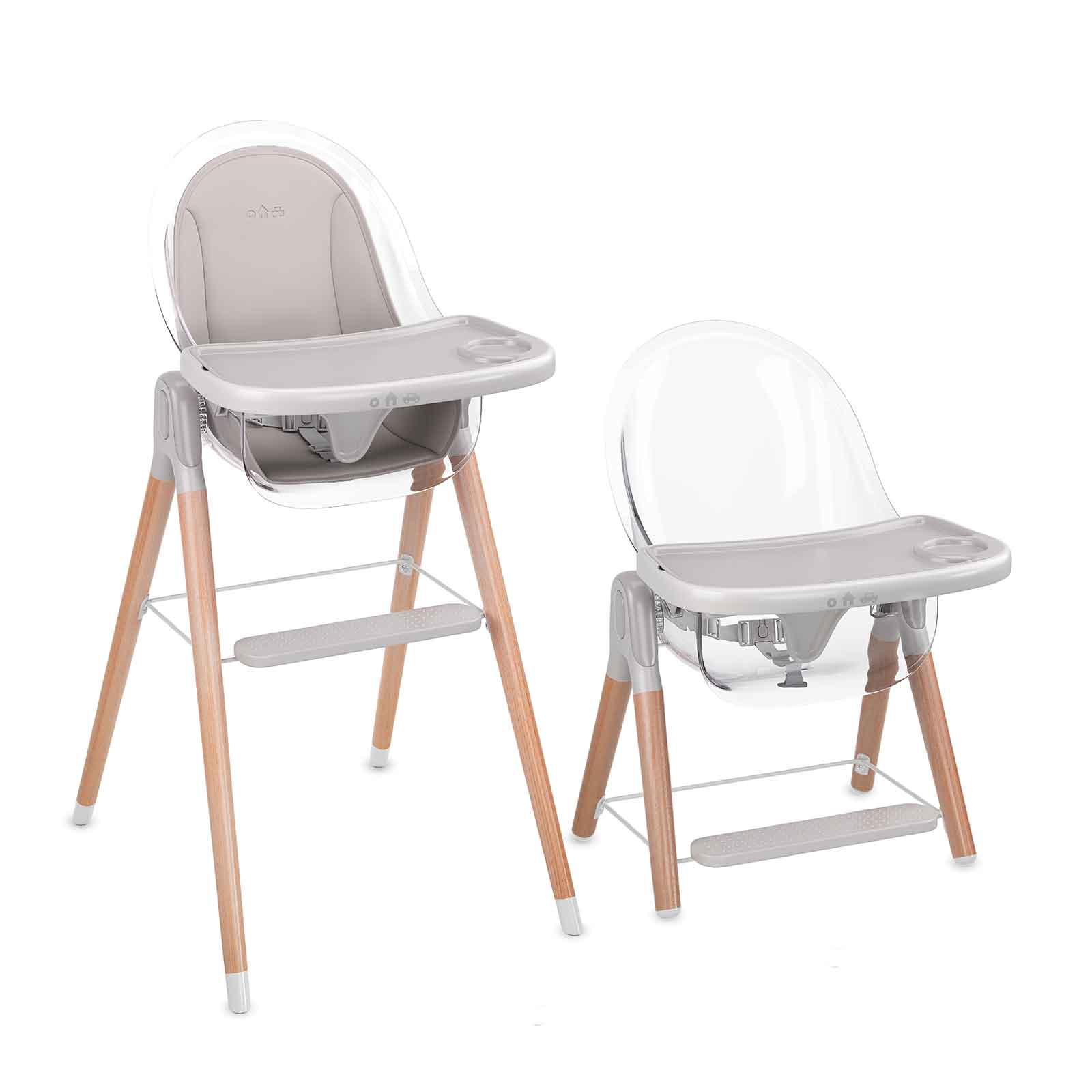 Children Of Design 6 In 1 Deluxe High Chair  W/cushion