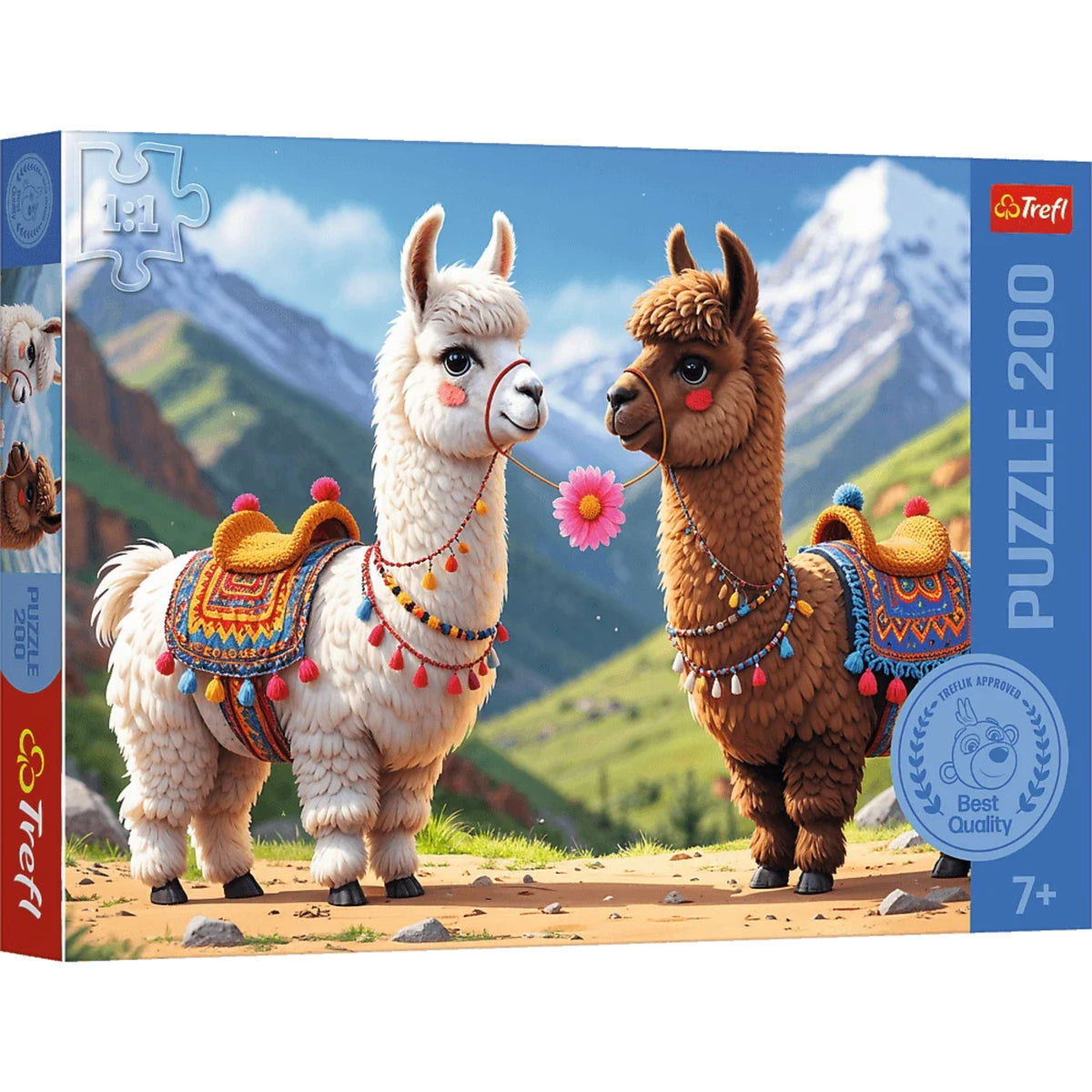 Kids ik Laurel - Colorful Llamas 200 Piece Puzzle