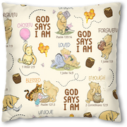 God Says I Am – Little Blessings Bamboo Pillow Case