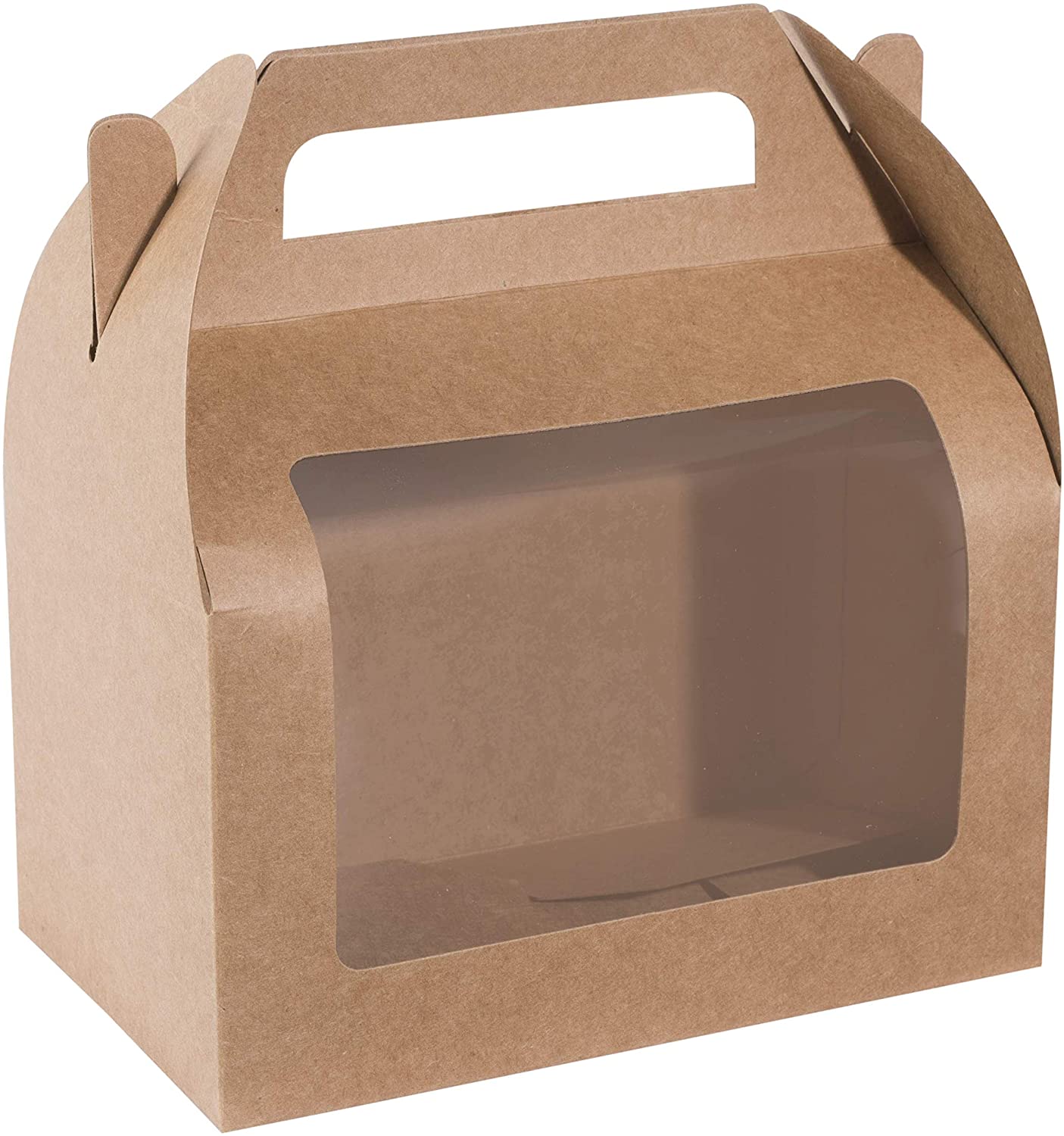 Kraft Window Treat Box 6.25" X 3.75" X 3.5" 20 Pack