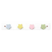 Wonderbee™ Stars Wooden Hanger White