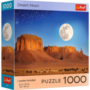 Red Desert Moon 1000 Piece Puzzle