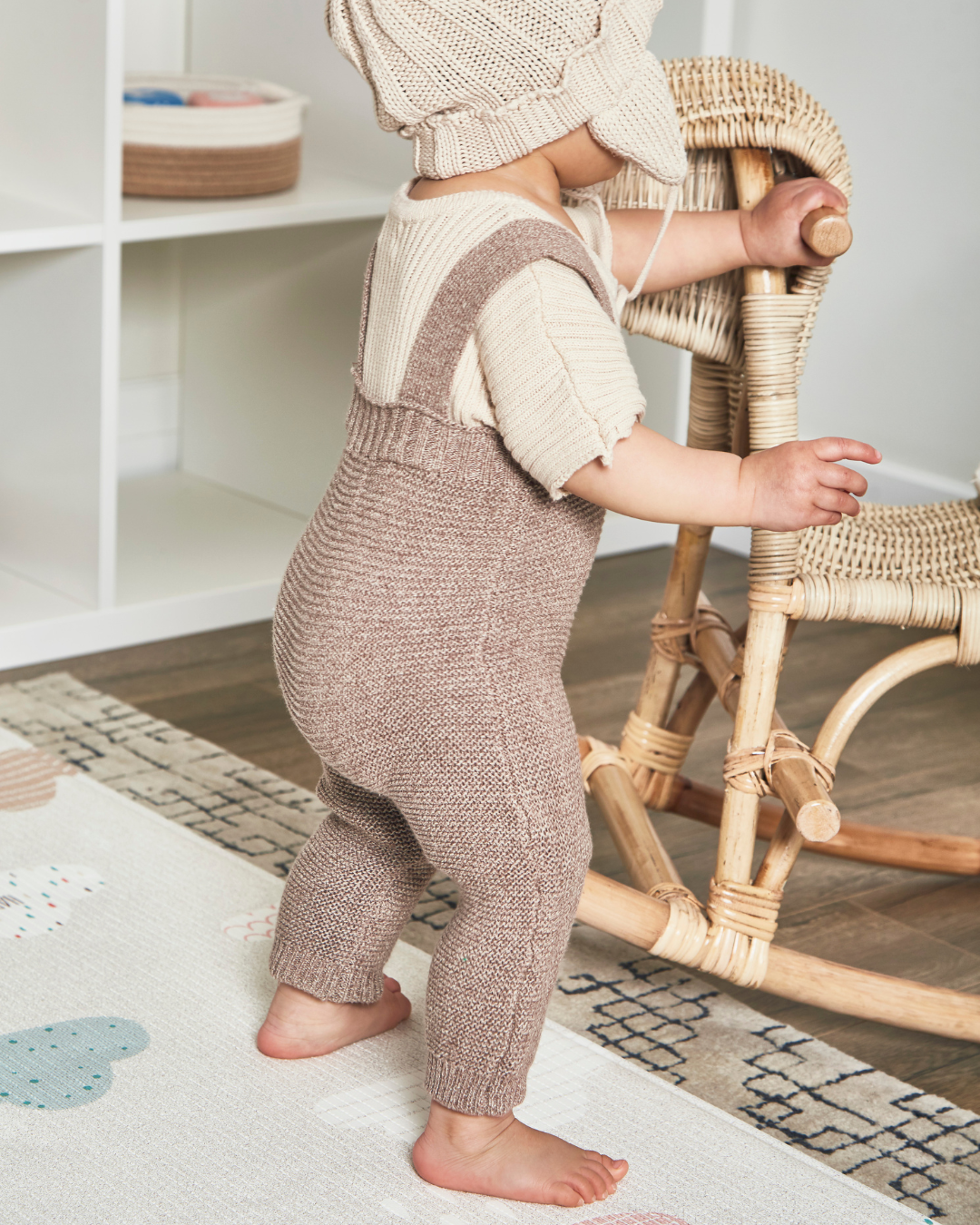 Knit Overalls