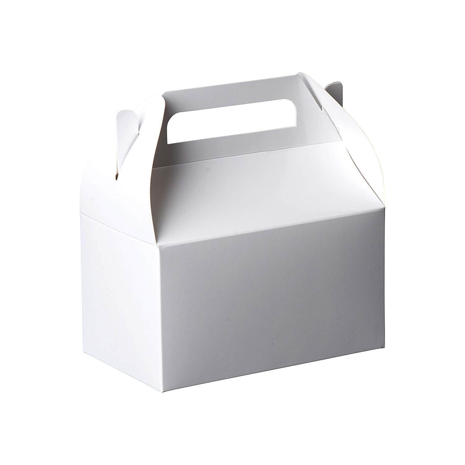 White Party Favors Paper Treat Boxes 20 Pack 6.25" X 3.75" X 3.5"