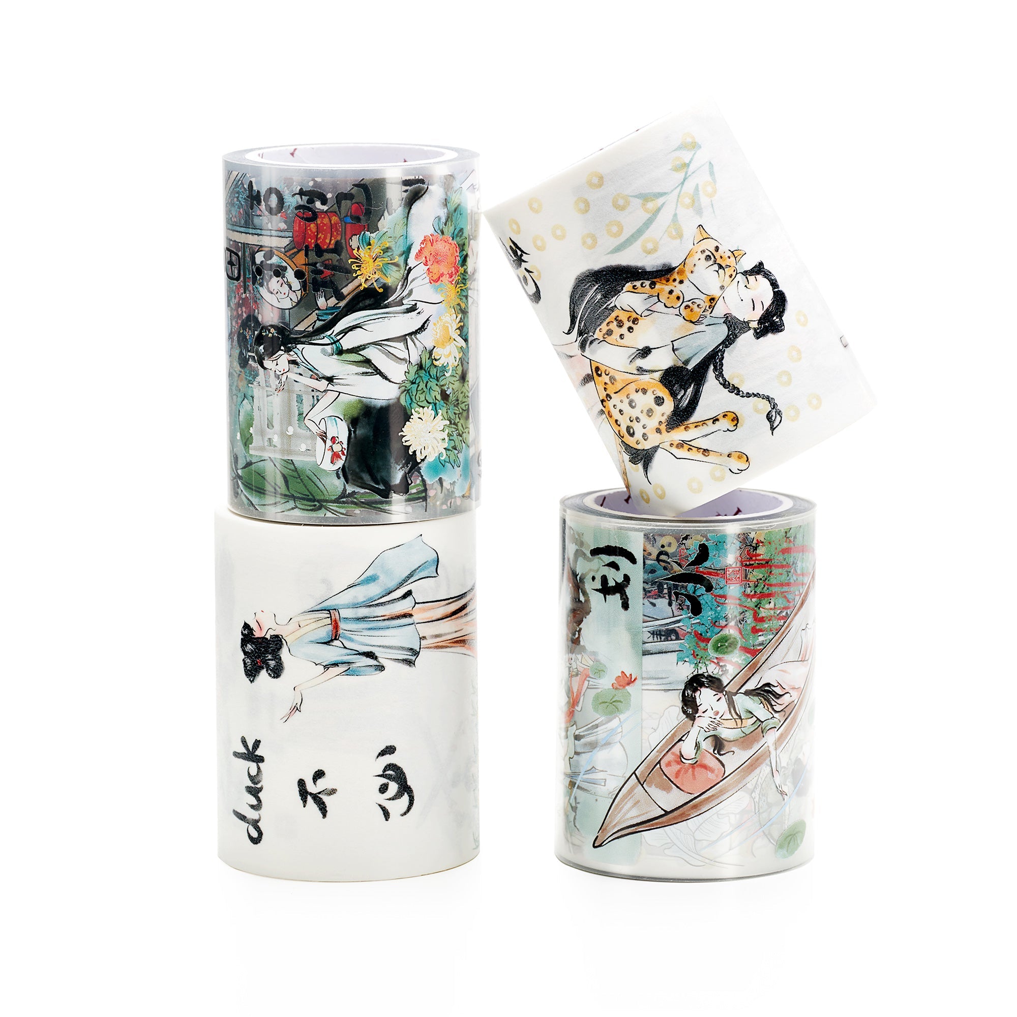 Laissez-faire  and Awaken Wide Washi / PET Tape by The Washi Tape Shop