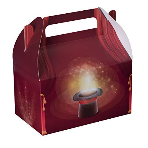 Paper Treat Boxes Magician 6.25" X 3.75" X 3.5" 20 Pack