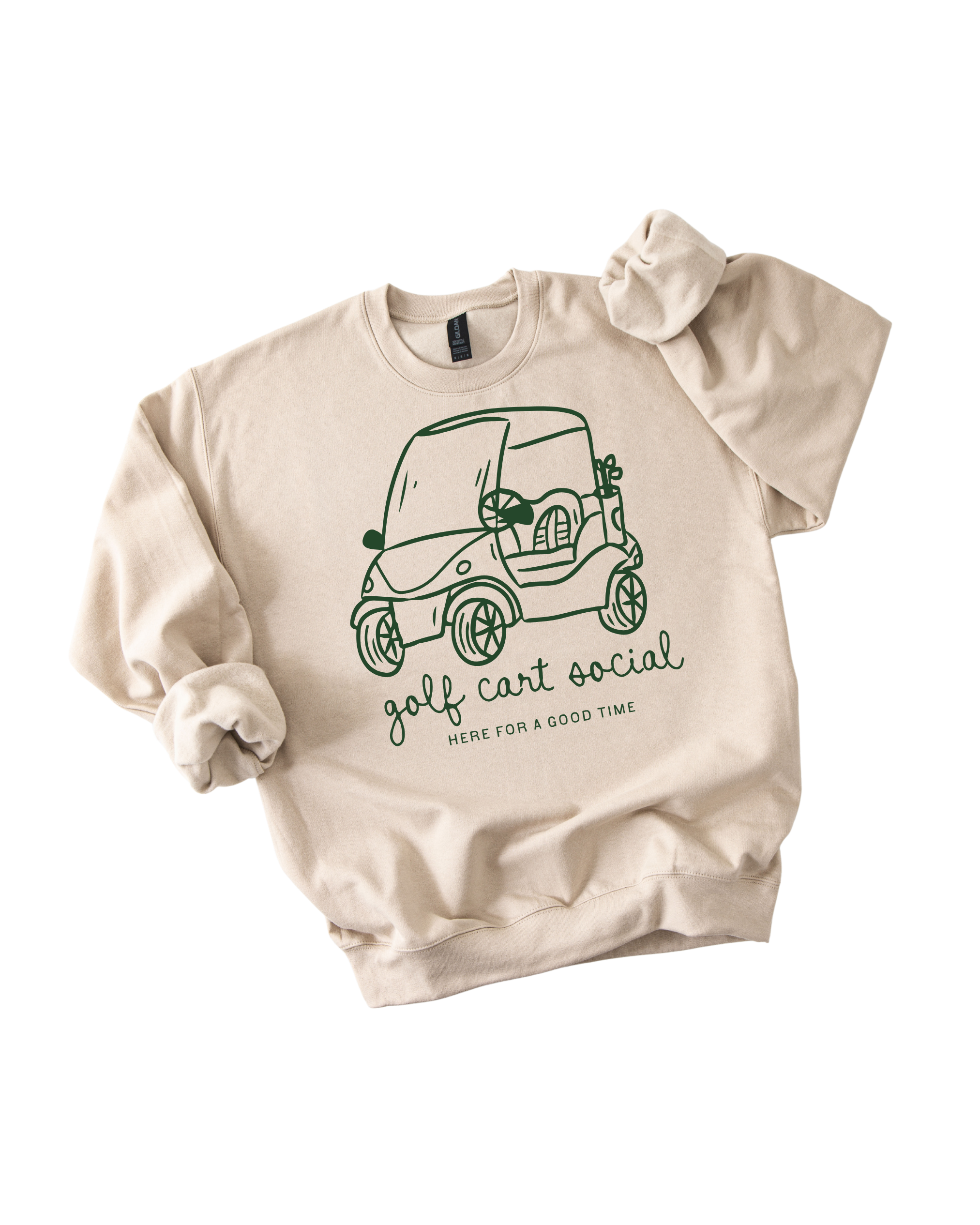 Golf Cart Social Sweatshirt