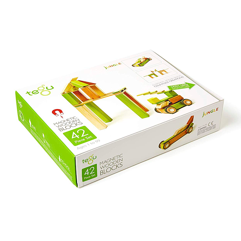 42-piece Set <br>magnetic Wooden Blocks <br>tegu Classics