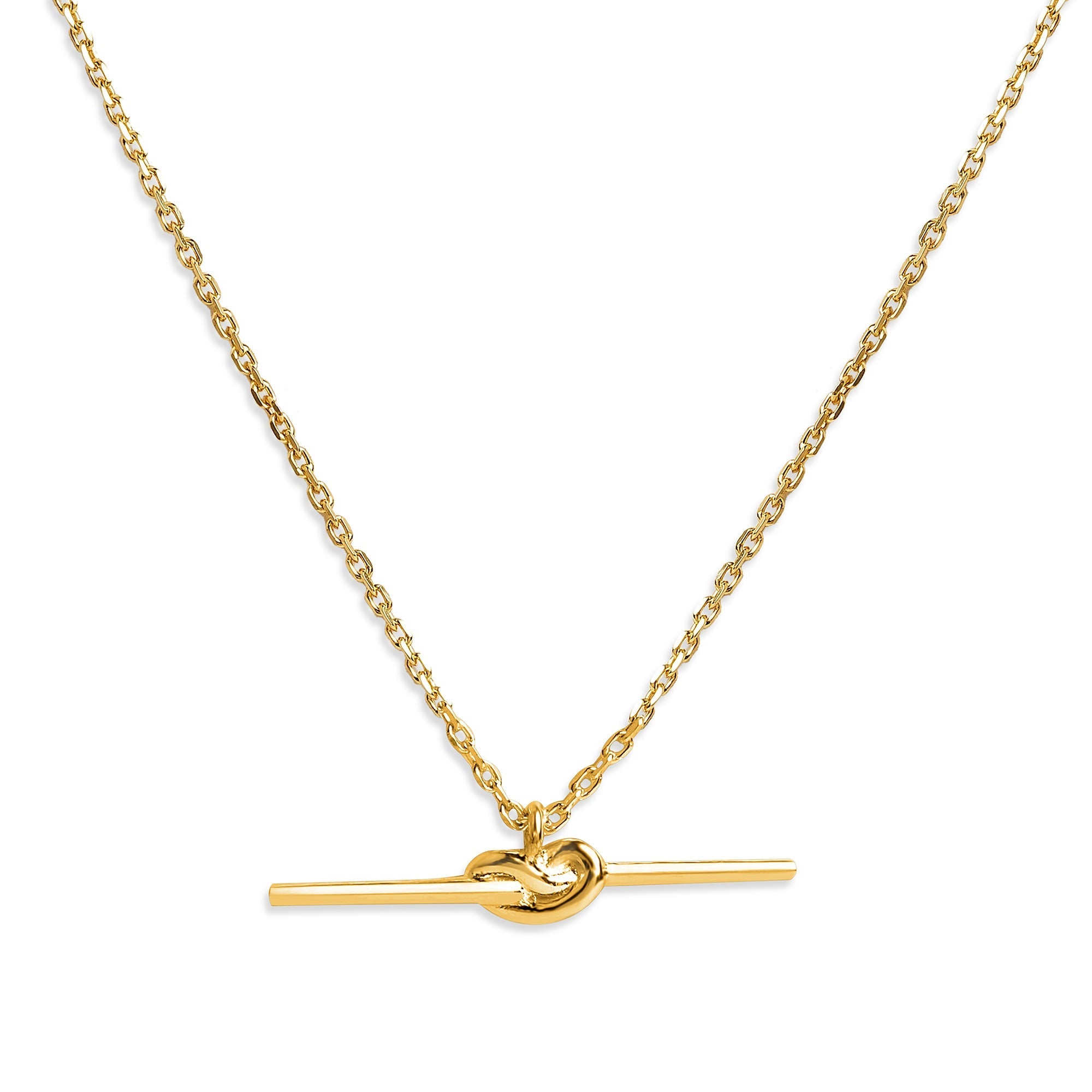 Mysha Knot Bar Pendant