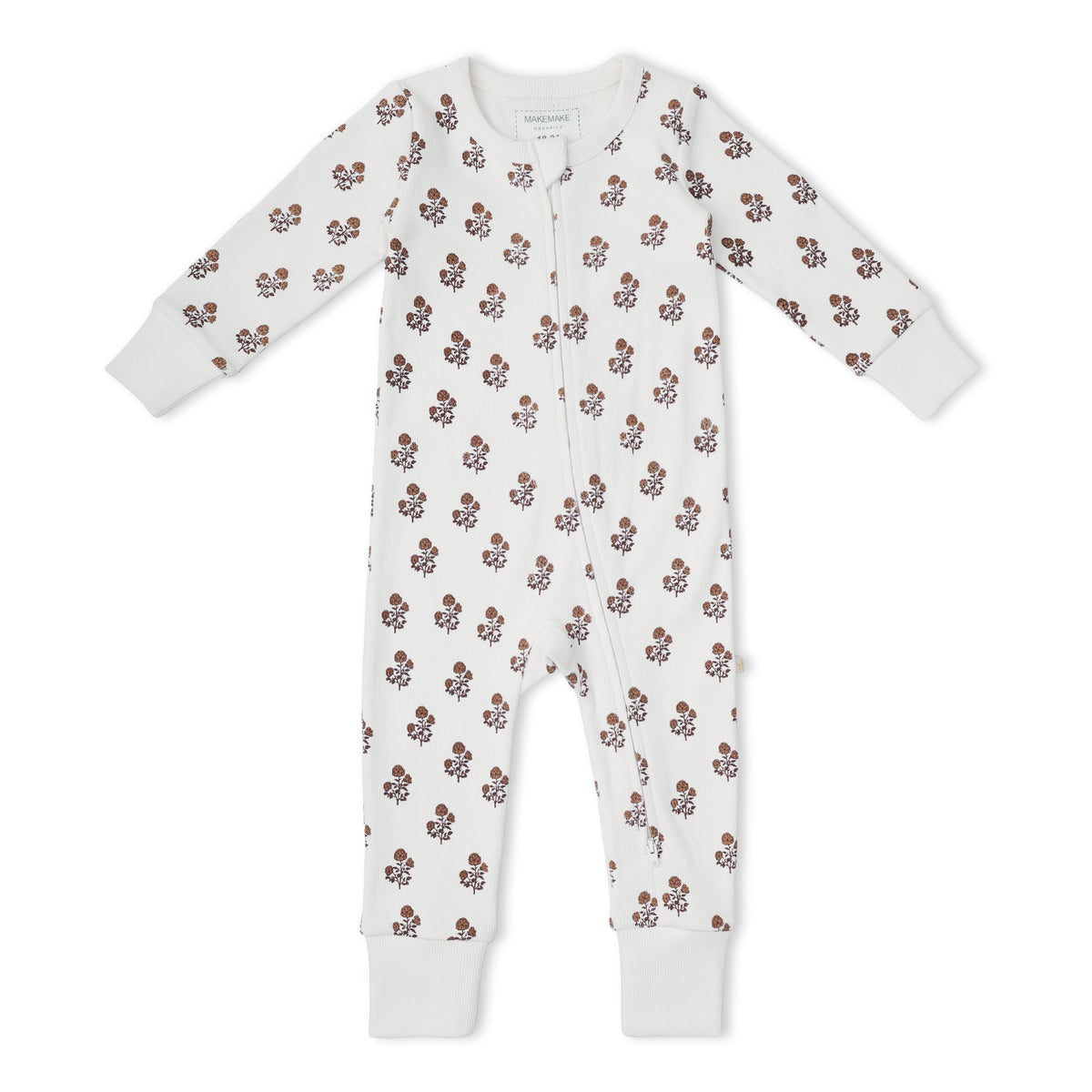 Organic 2-way Zip Romper - Loom