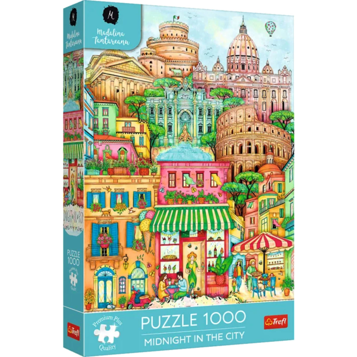 Premium Plus Midnight In Rome 1000 Piece Puzzle