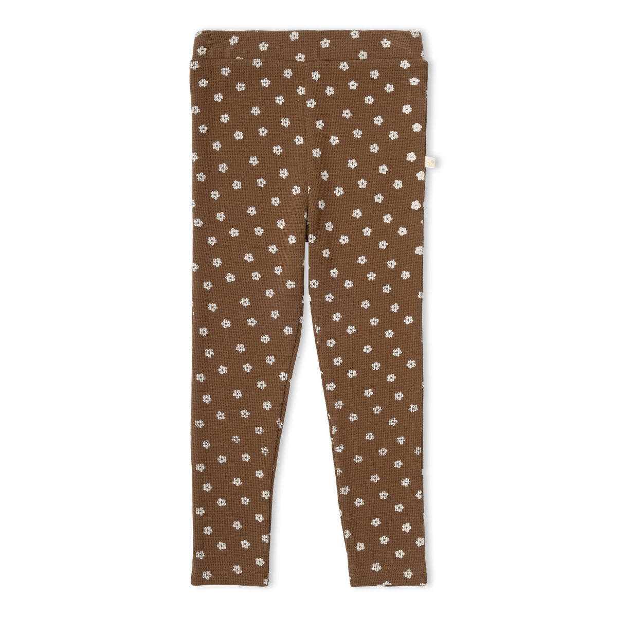 Organic Legging Set Of 2 - Chestnut Bloom + Brown
