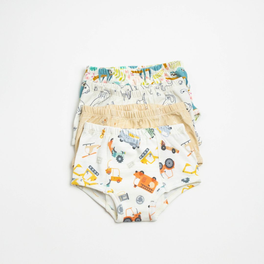 Adventure-ready Organic Potty Training Underwear (4 Pack)