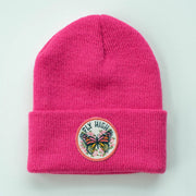 Fly High Fuchsia Youth/adult Beanie Fits Ages 5+