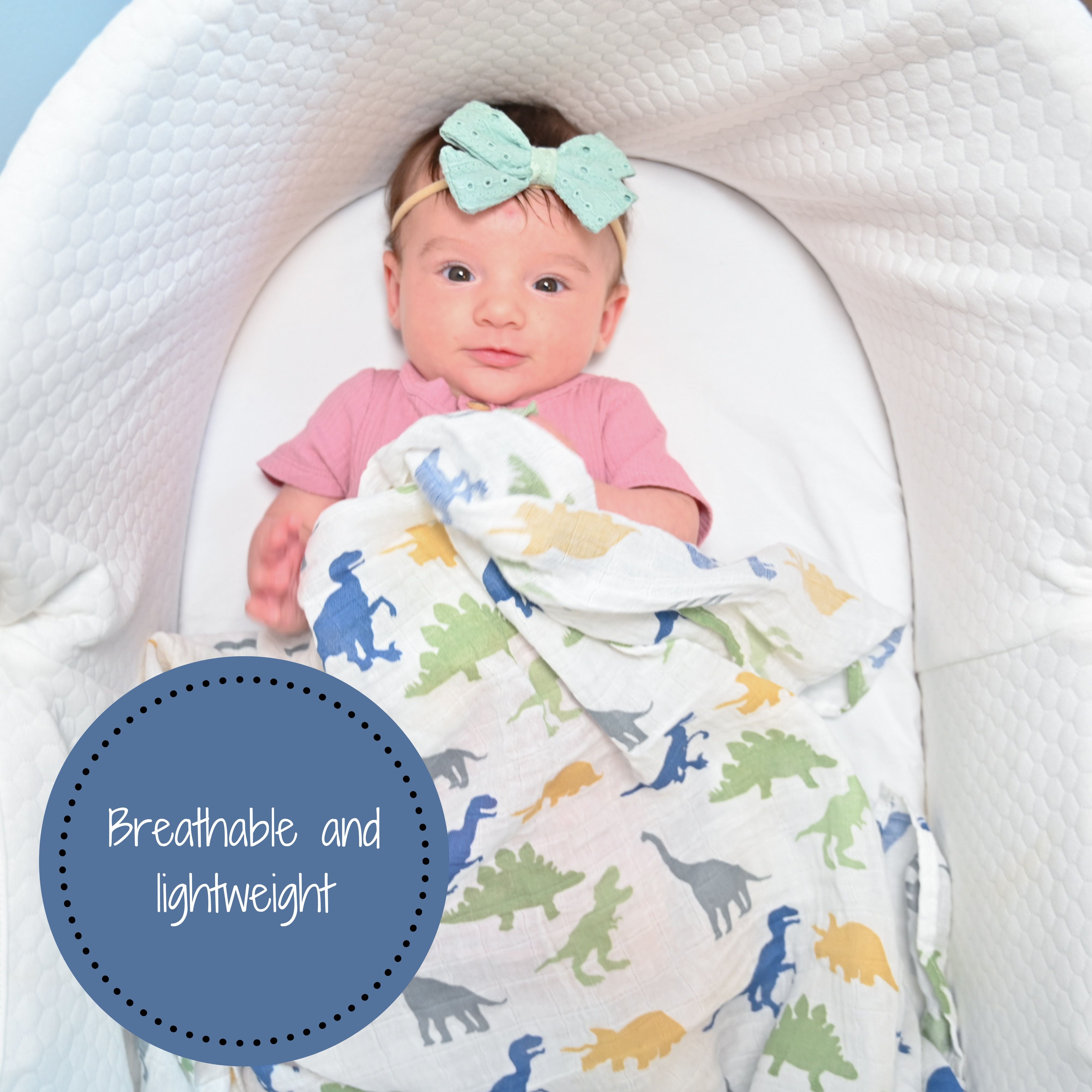 Rawr-some Swaddle Blanket