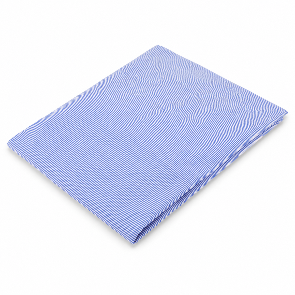 Striped Crib Sheet - Dark Blue