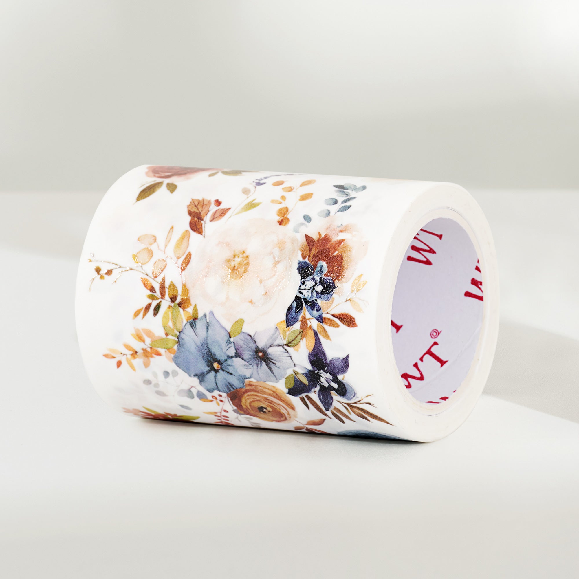 Dusty Blue & Cinnamon Wide Washi / PET Tape by The Washi Tape Shop