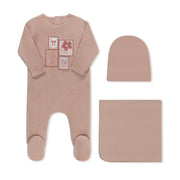 Wall Art Velour Collection Pink - Full Set