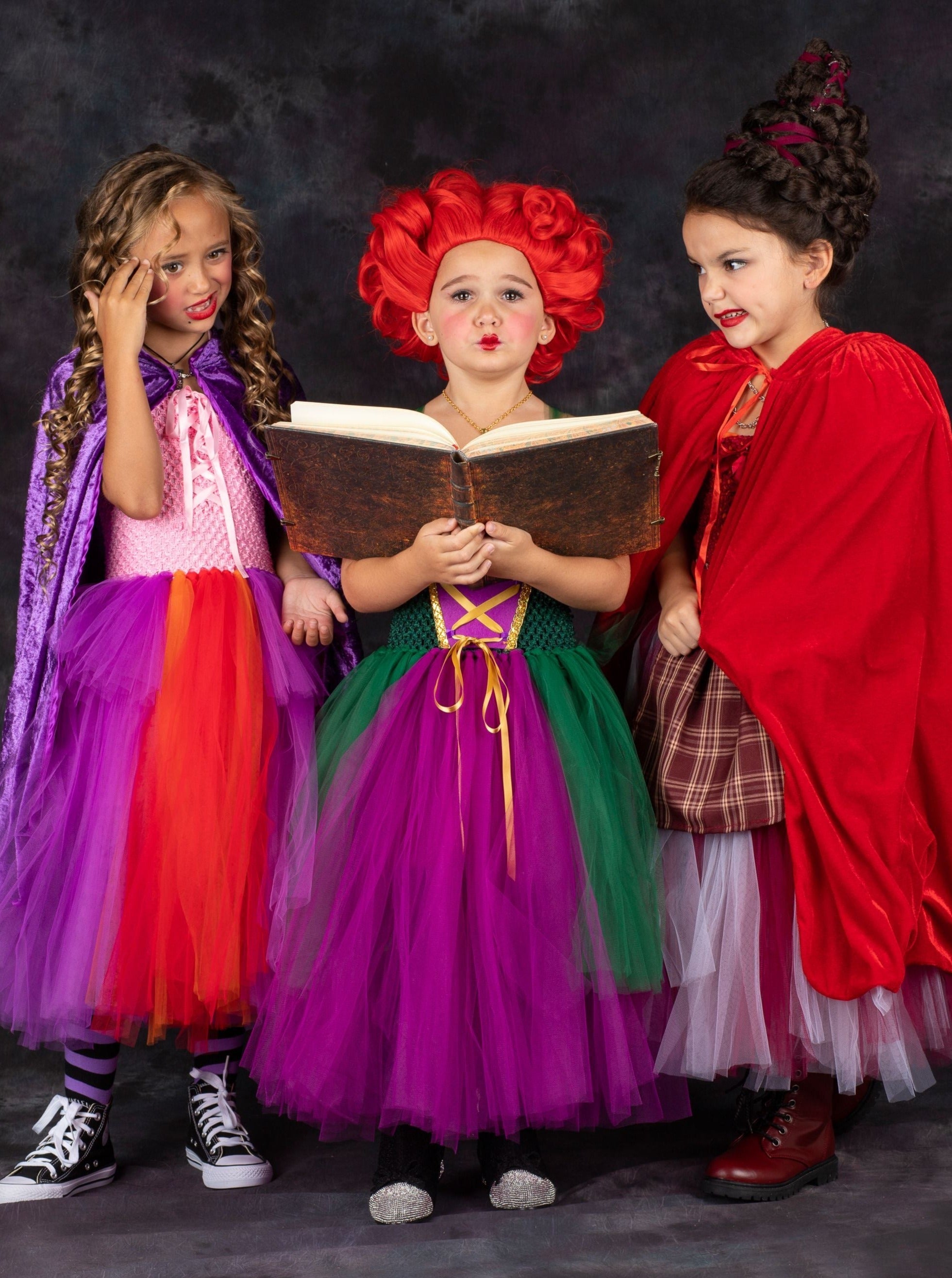 Girls Winifred Sanderson Witch Tutu Costume Dress