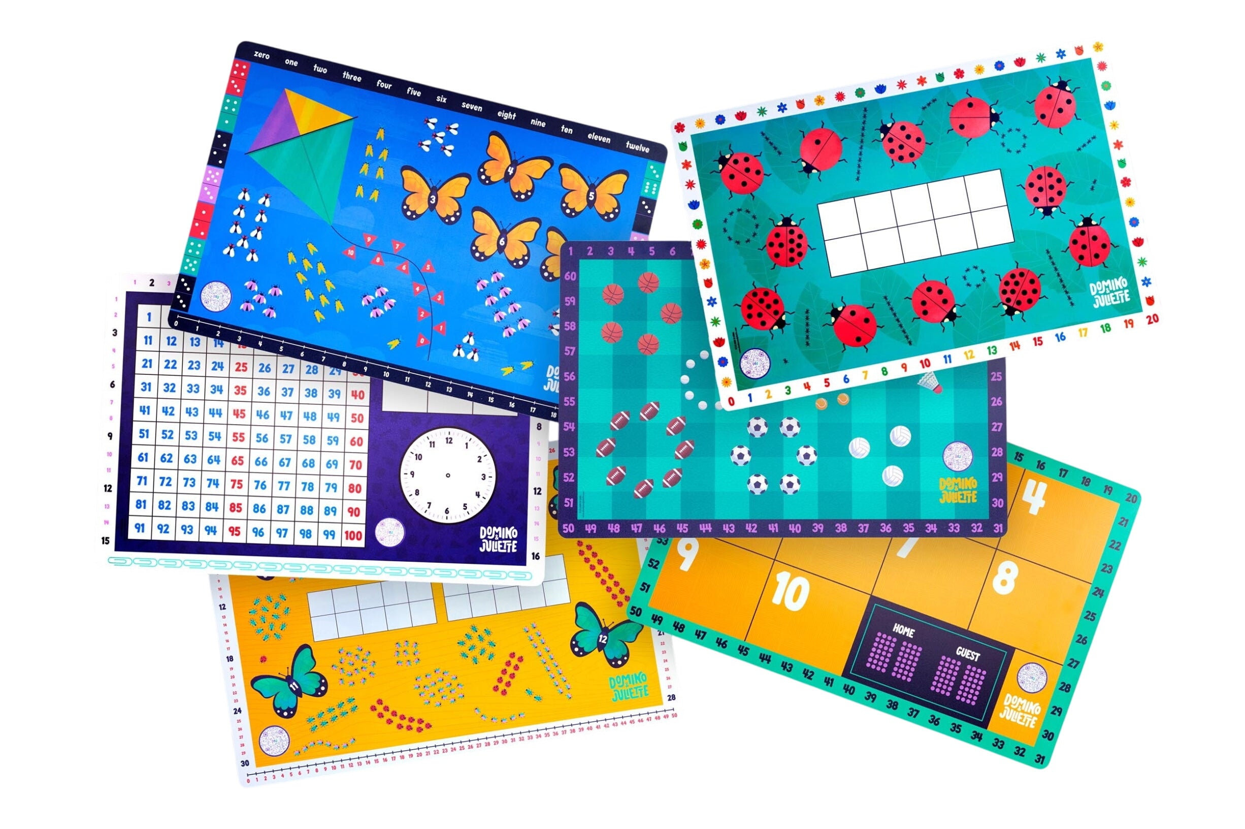 3-pack Math Placemat Bundle