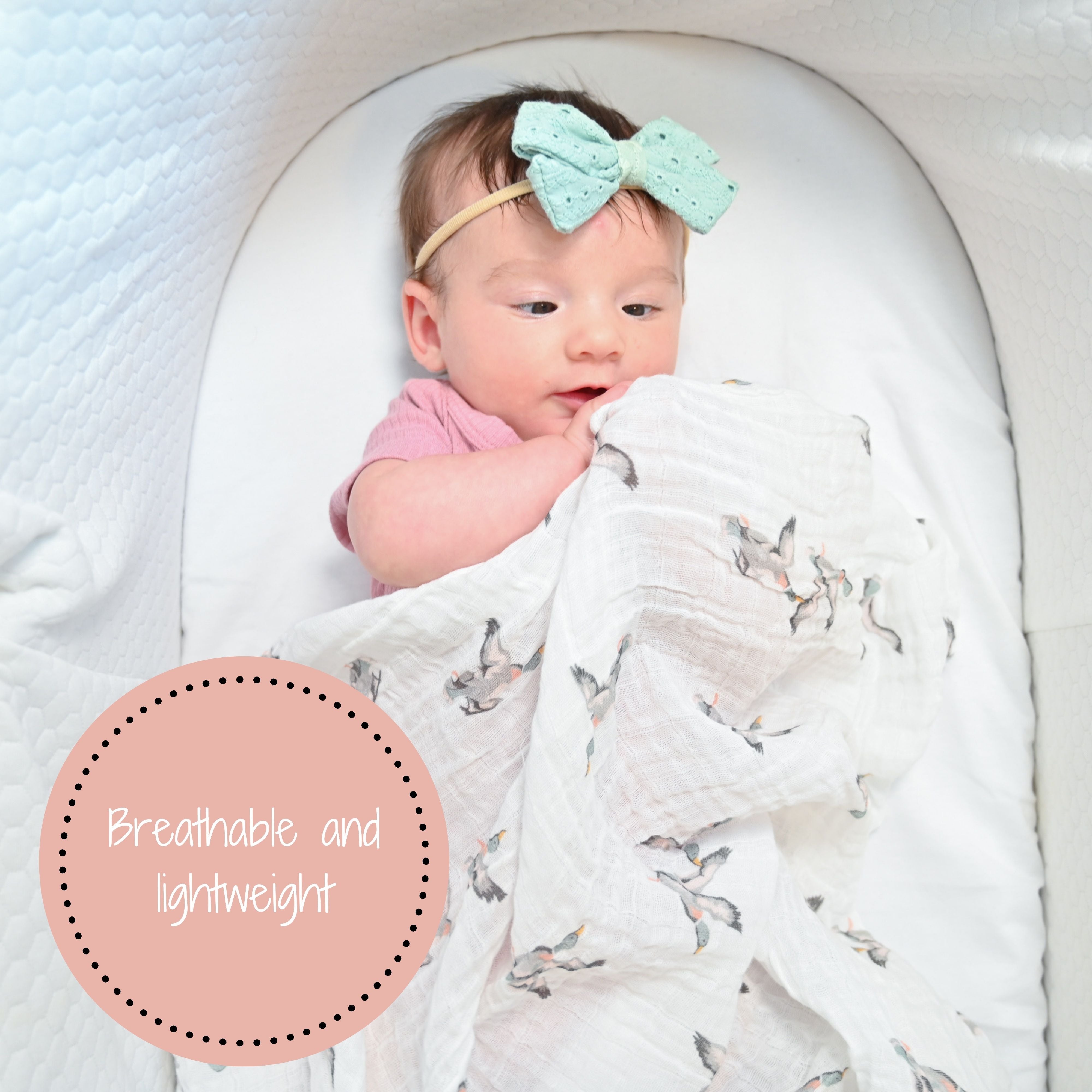 Quacking Up Swaddle Blanket