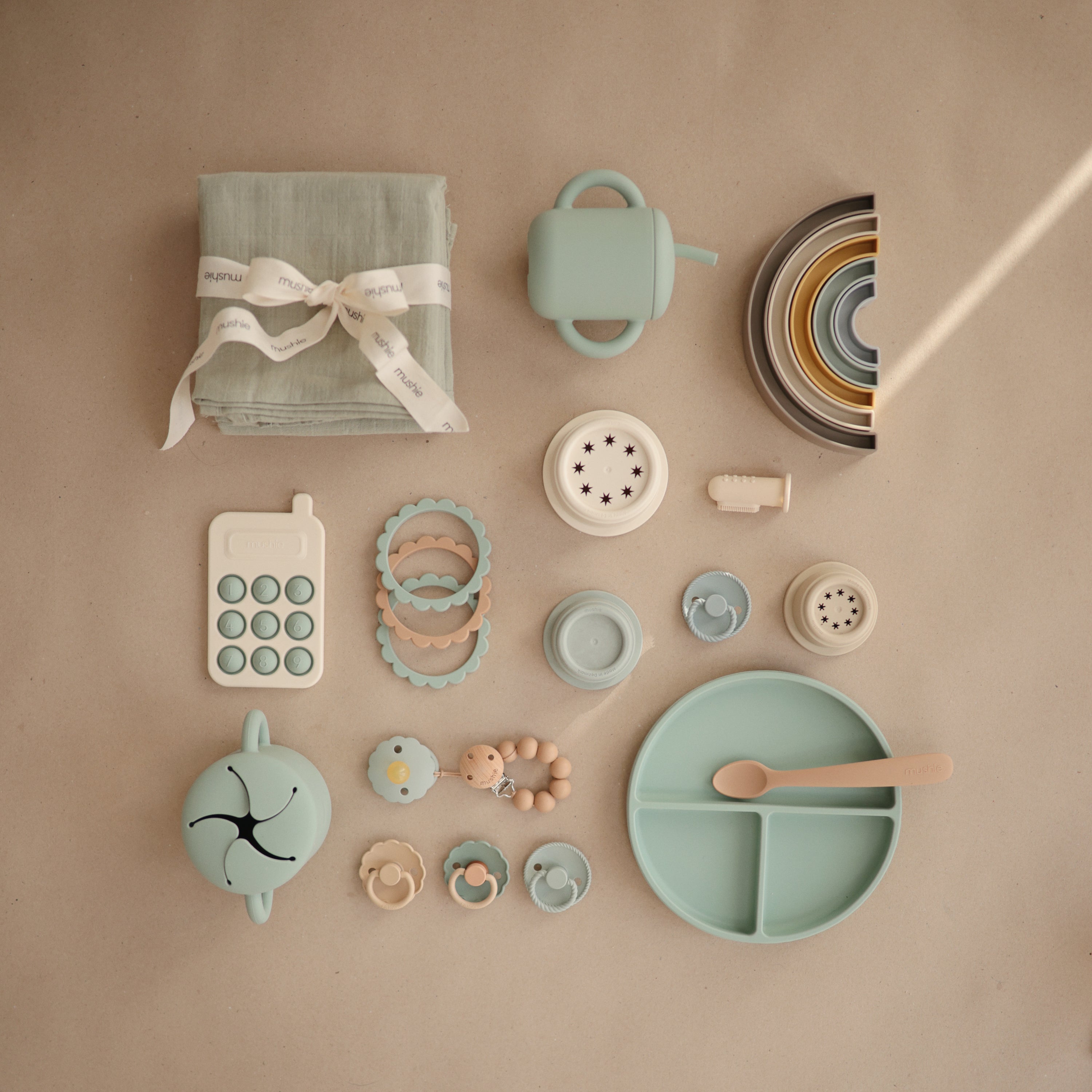 Frigg Rope Silicone Pacifier 2-pack