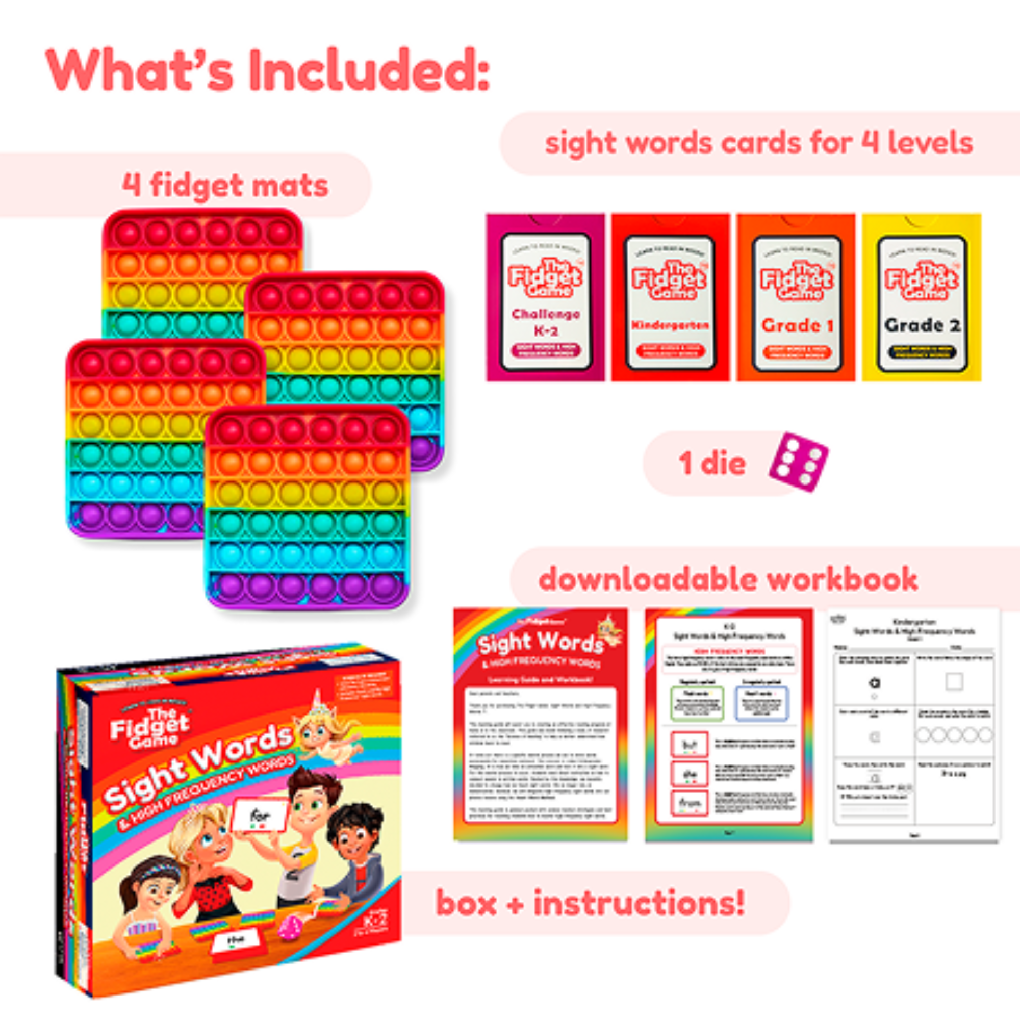 Sight Words - Buy 1 Get 1, 50% Off