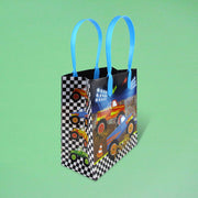 Monster Truck Themed Party Favor Bags Treat Bags - Set Of 6 Or 12