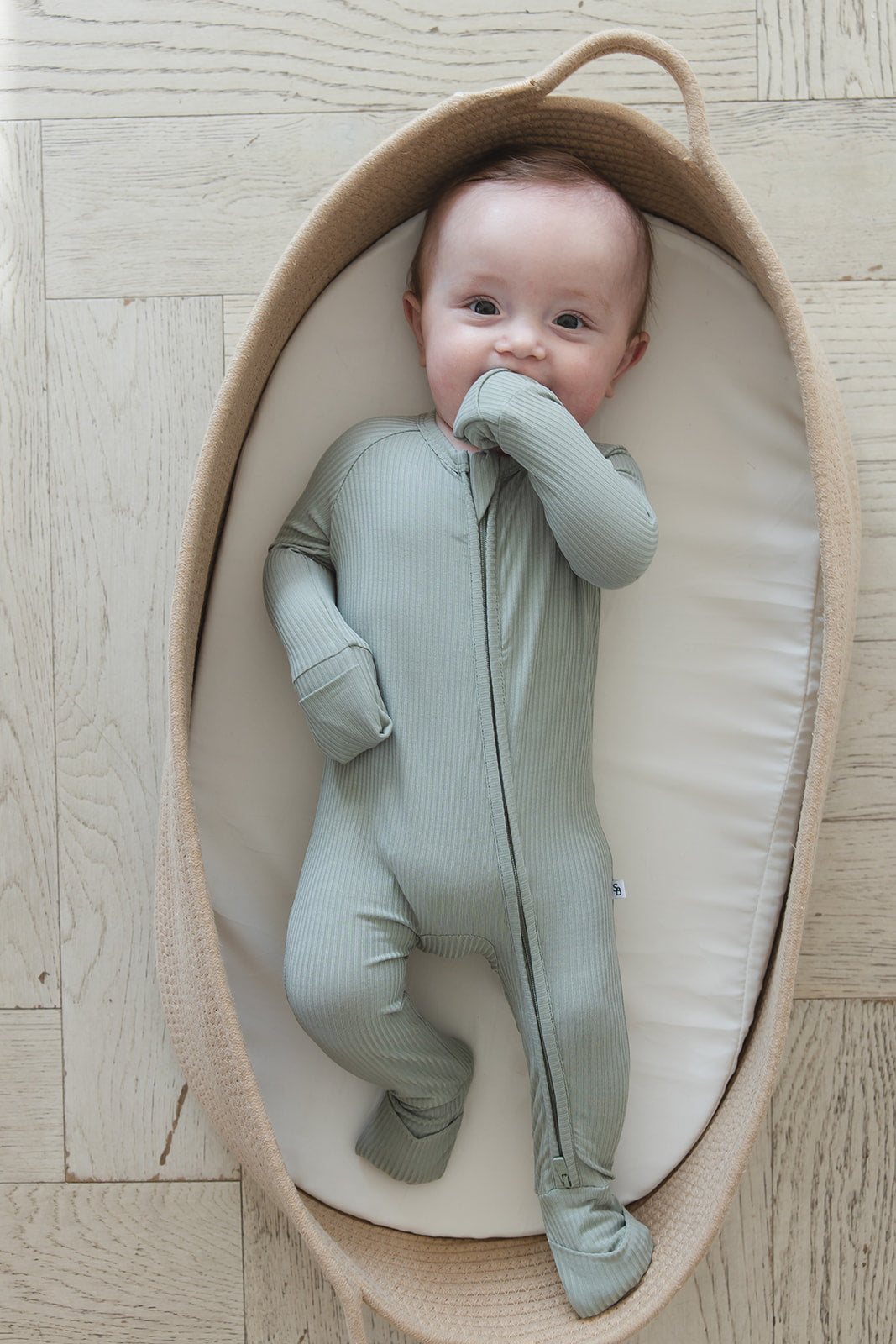 Sage (ribbed) - Zippy